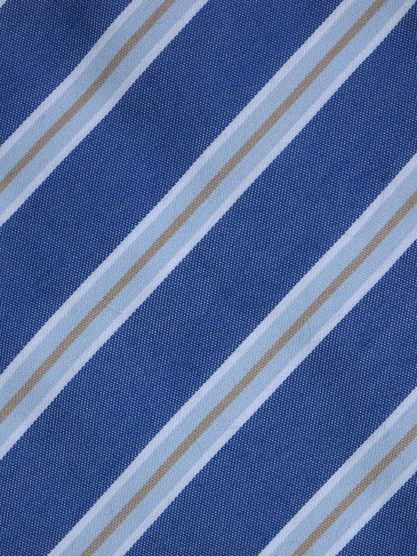 Blue 3 Fold LELLA Tie in Cotton