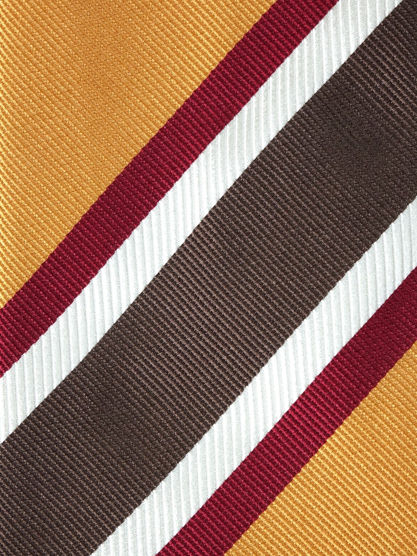3 Fold Yellow Silk Jacquard Tie ELLEN