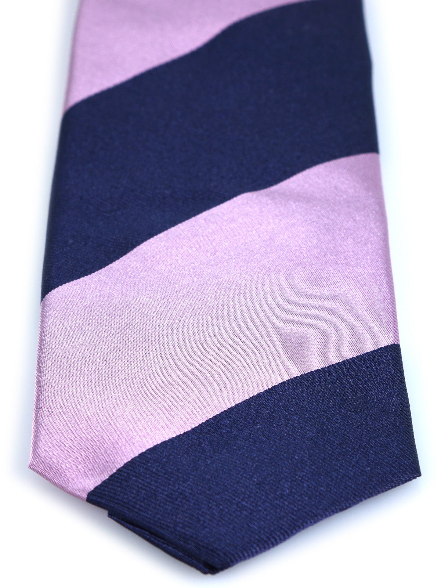 3 Fold Pink Woven Silk Tie PAOLA