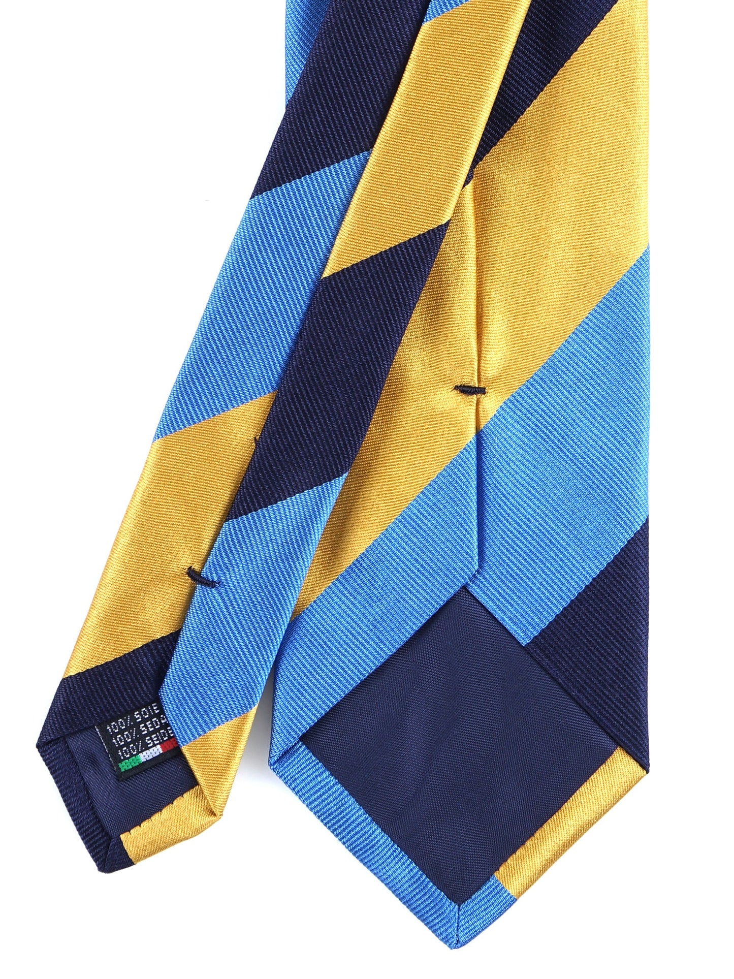 Sky Blue 3 Fold Silk Tie DINA