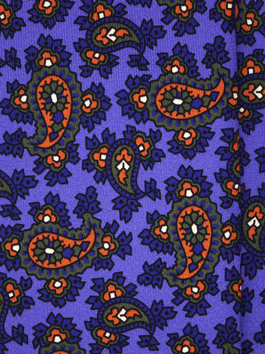 Purple 3 Folds BEA Tie in Madder Silk