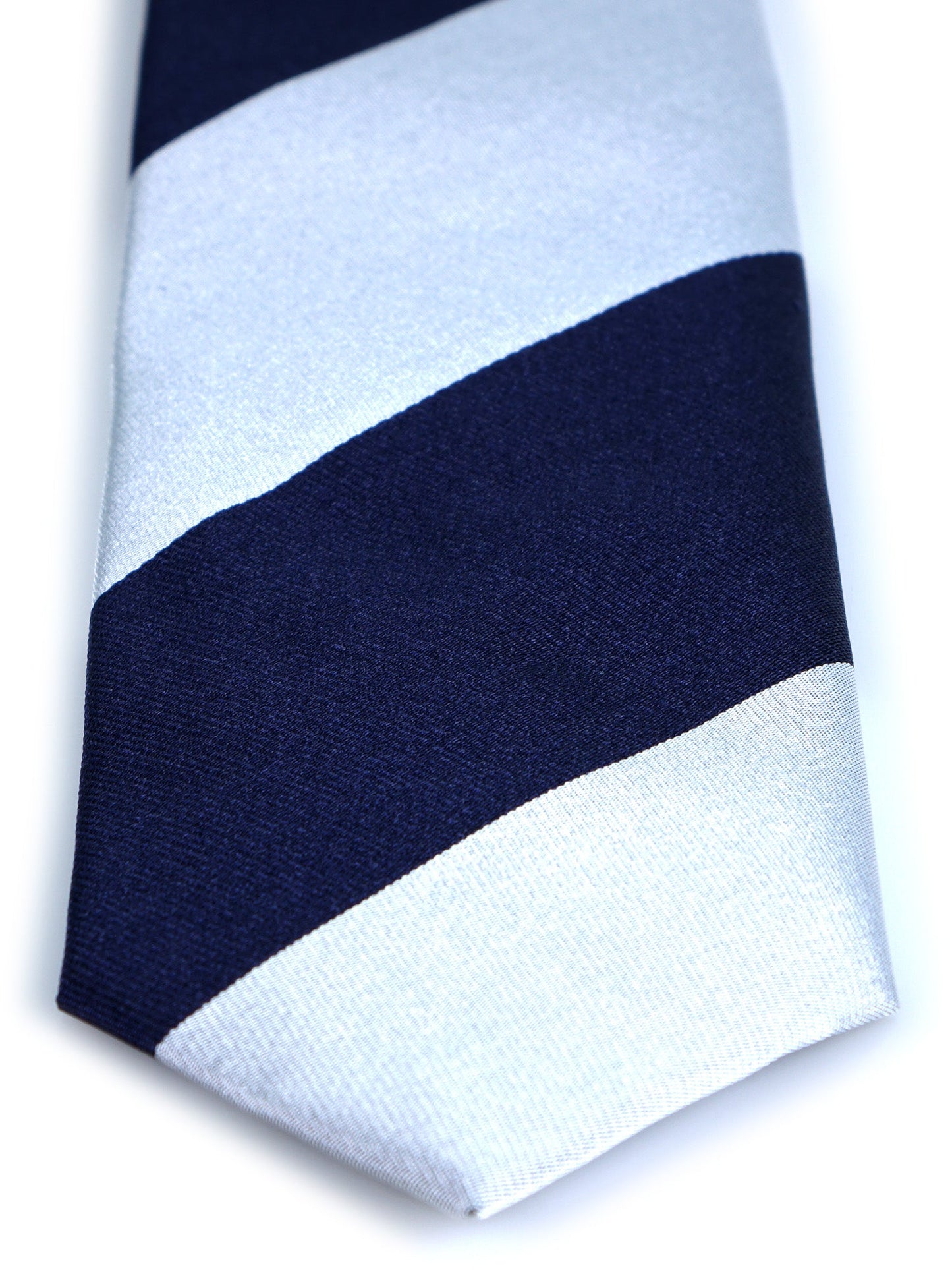 3 Fold Pearl Grey Woven Silk Tie PAOLA