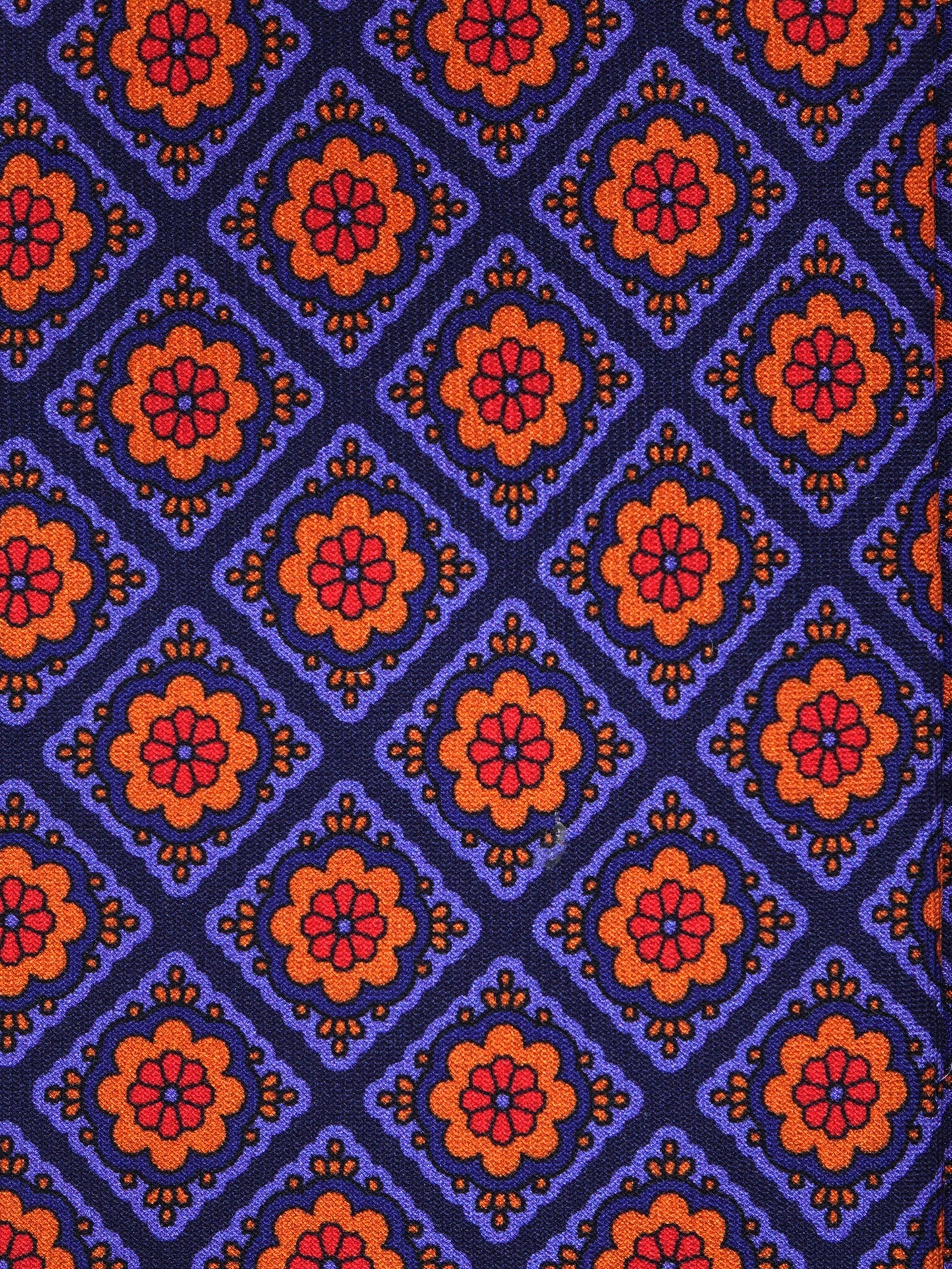 Blue 3 Fold DASTINY Tie in Madder Silk