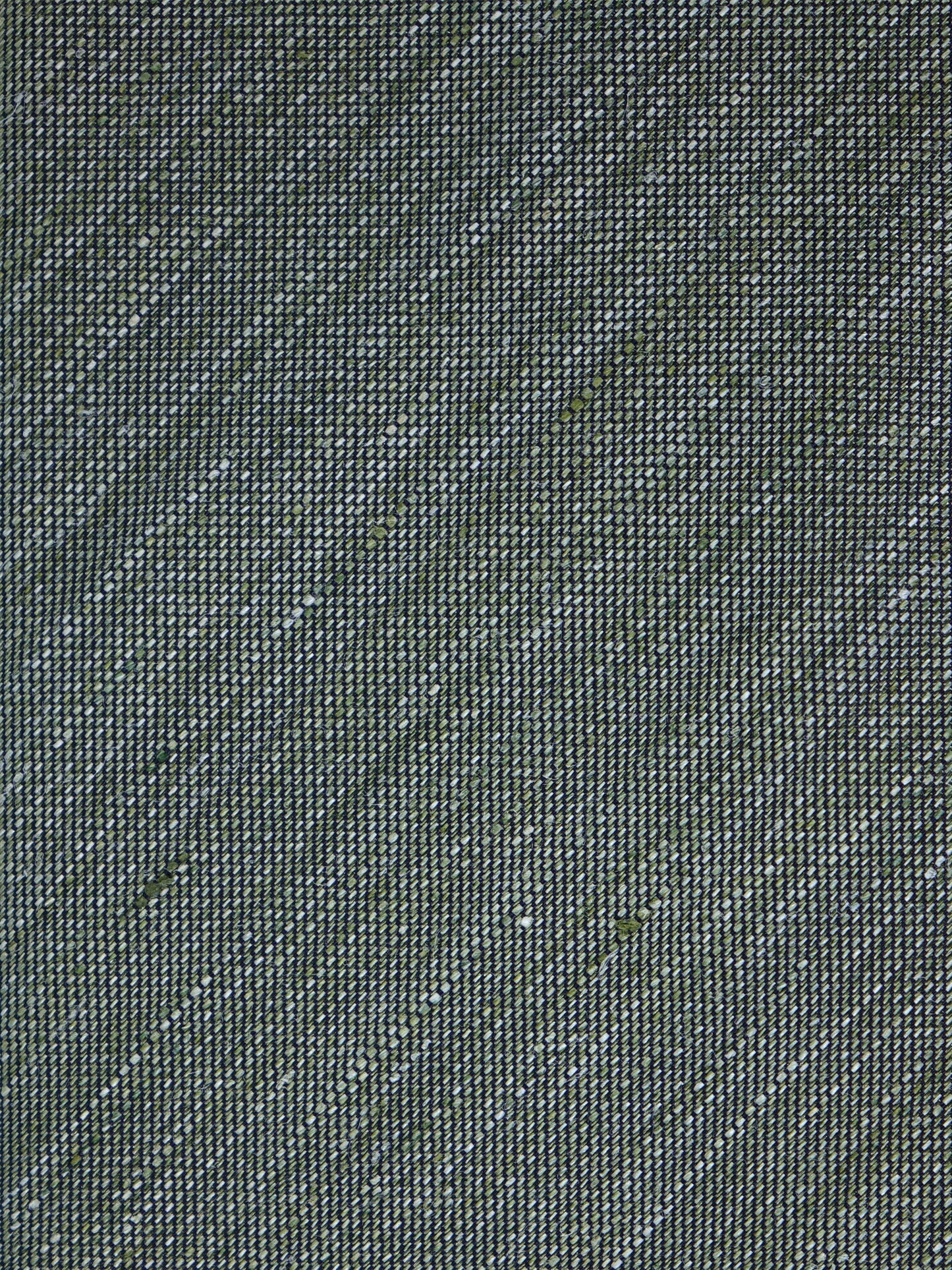 DAFNE unlined green tailored tie in linen/silk
