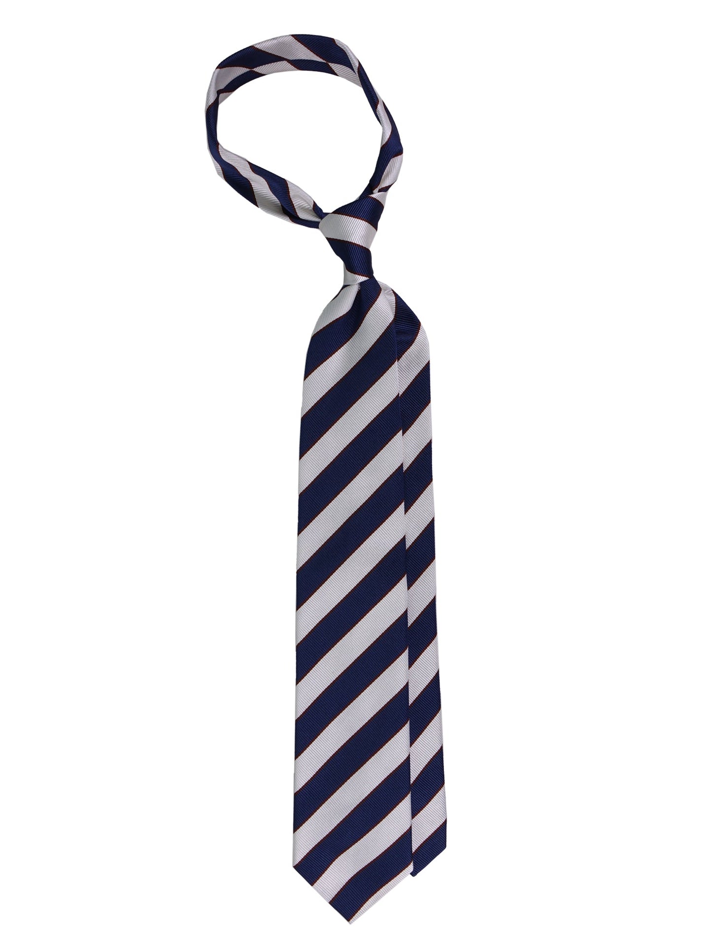 GOLDBERG 3-fold tie in blue jacquard silk