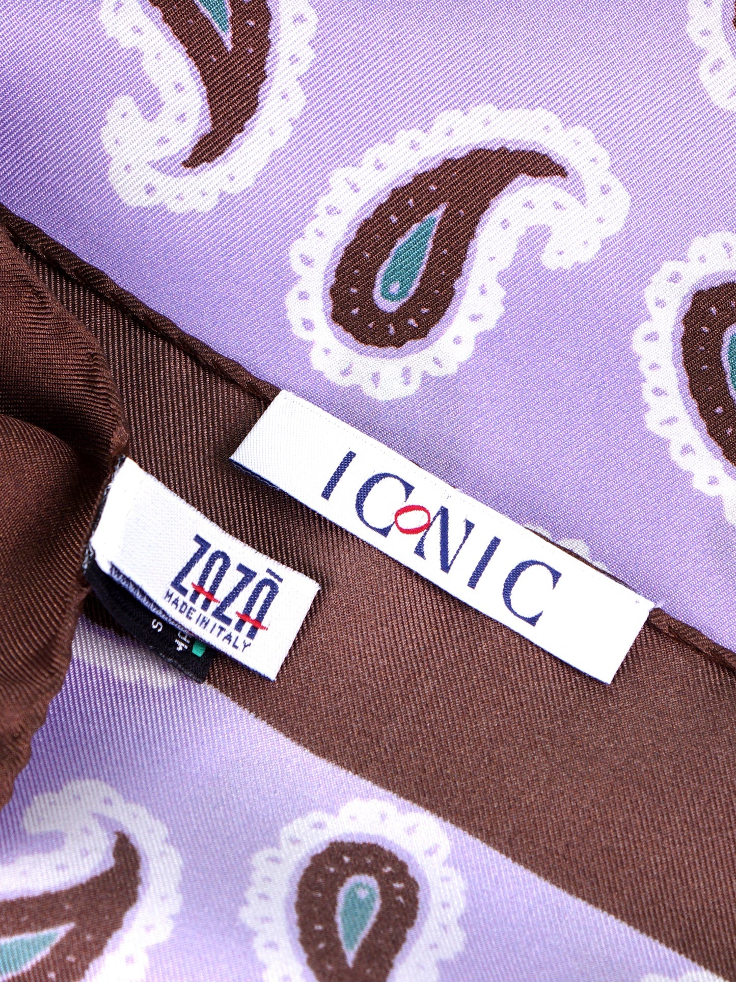 HOPES XL Printed Silk Pocket Square in Wisteria