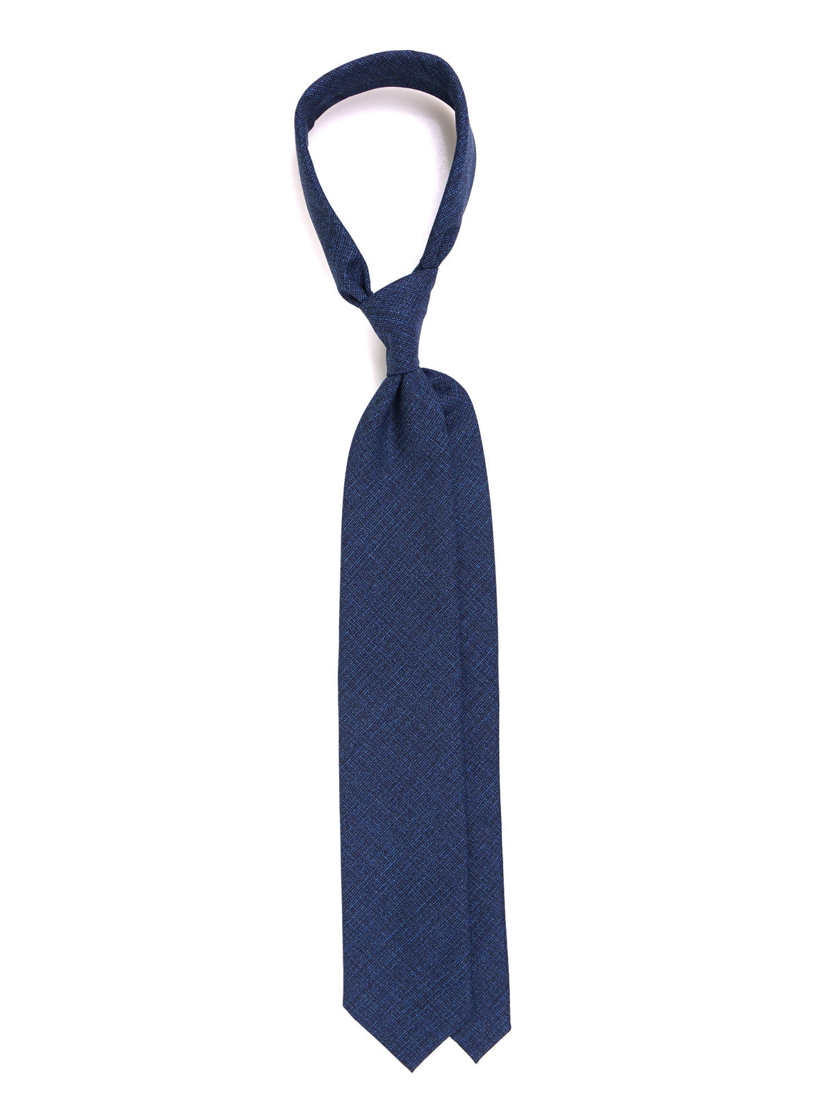 Turquoise pure wool 3-fold tie NECEST