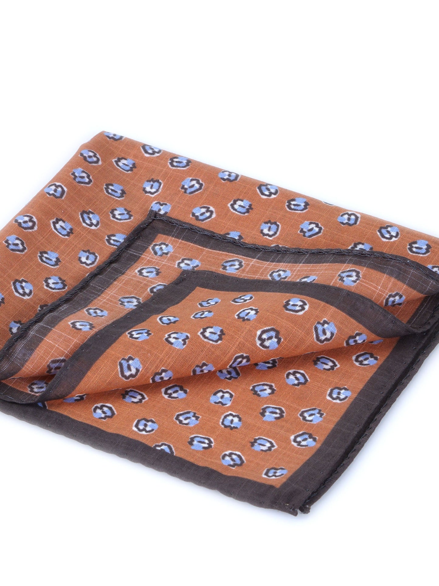 Orange Cotton Pocket Square DANIEL