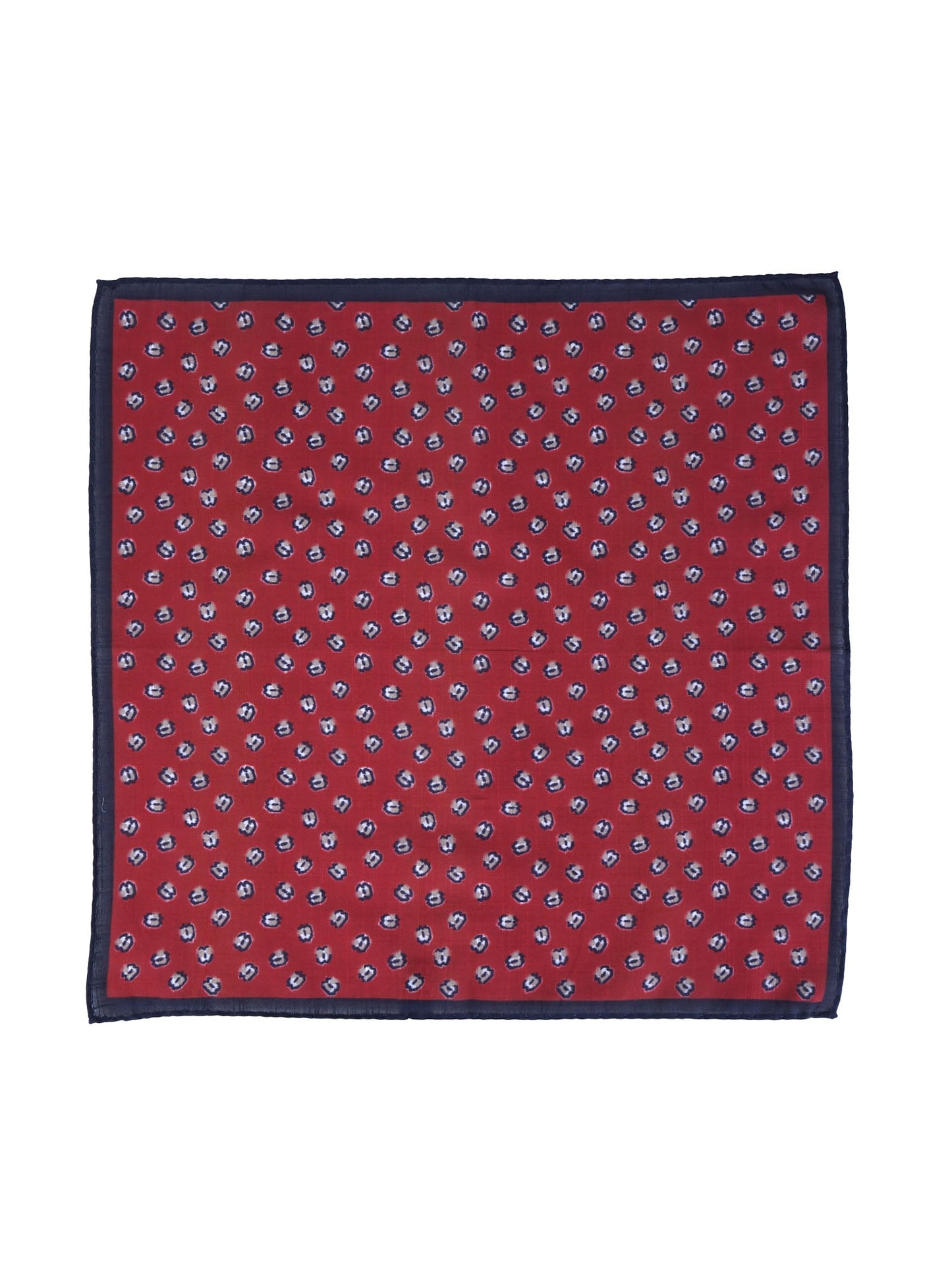 Red Cotton Pocket Square DANIEL