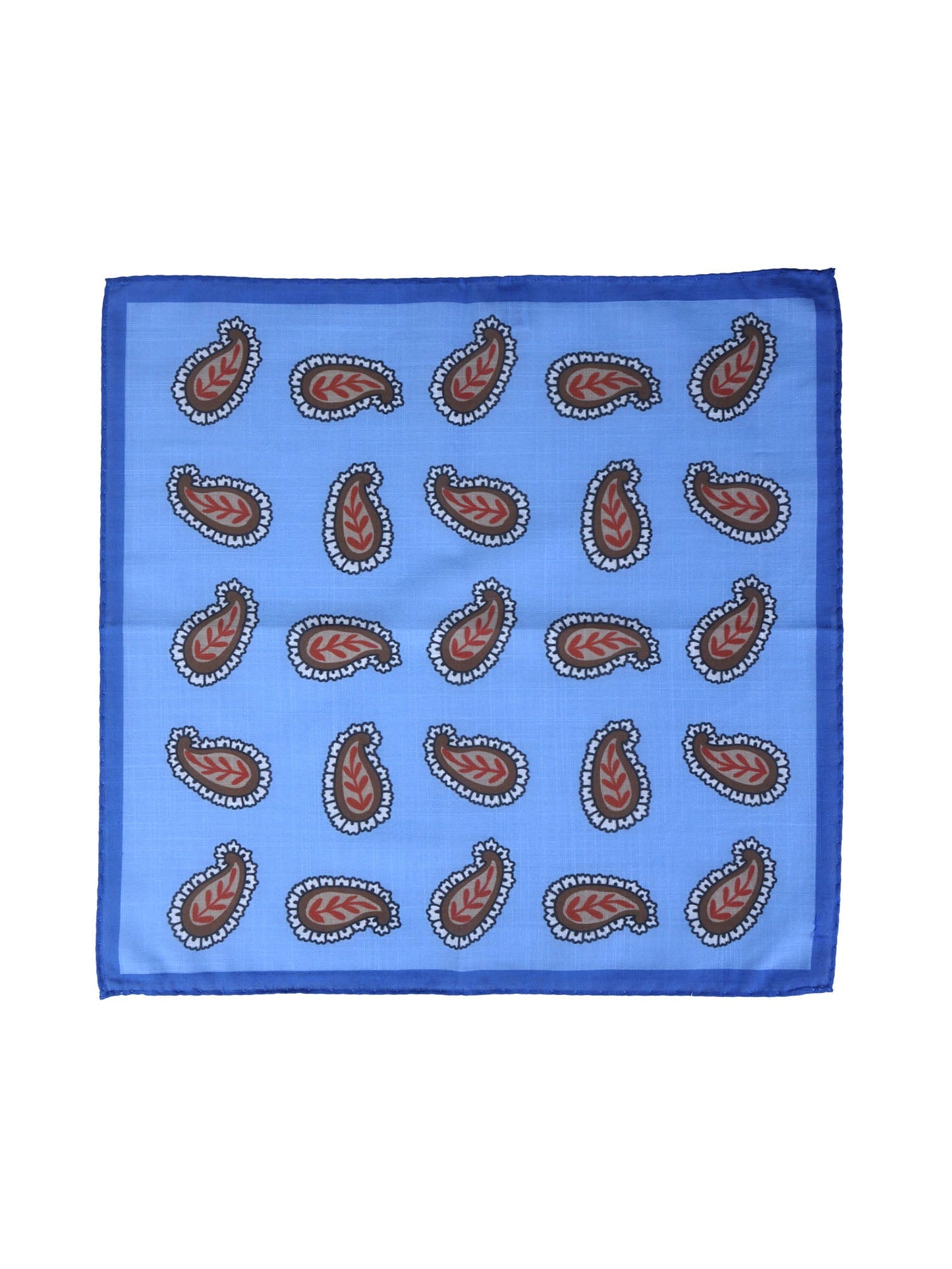 Sky Blue Cotton Pocket Square MESSY