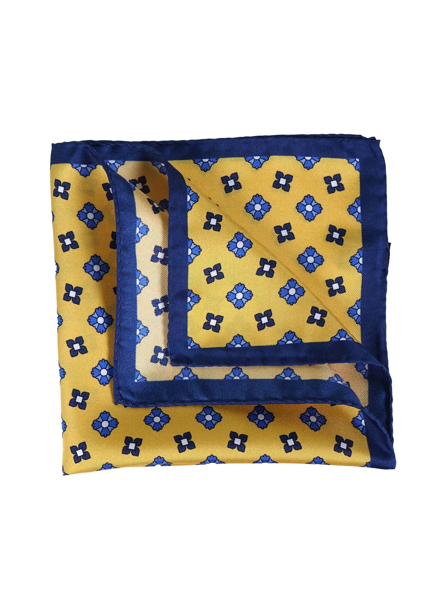 Yellow Silk Pocket Square ENEA