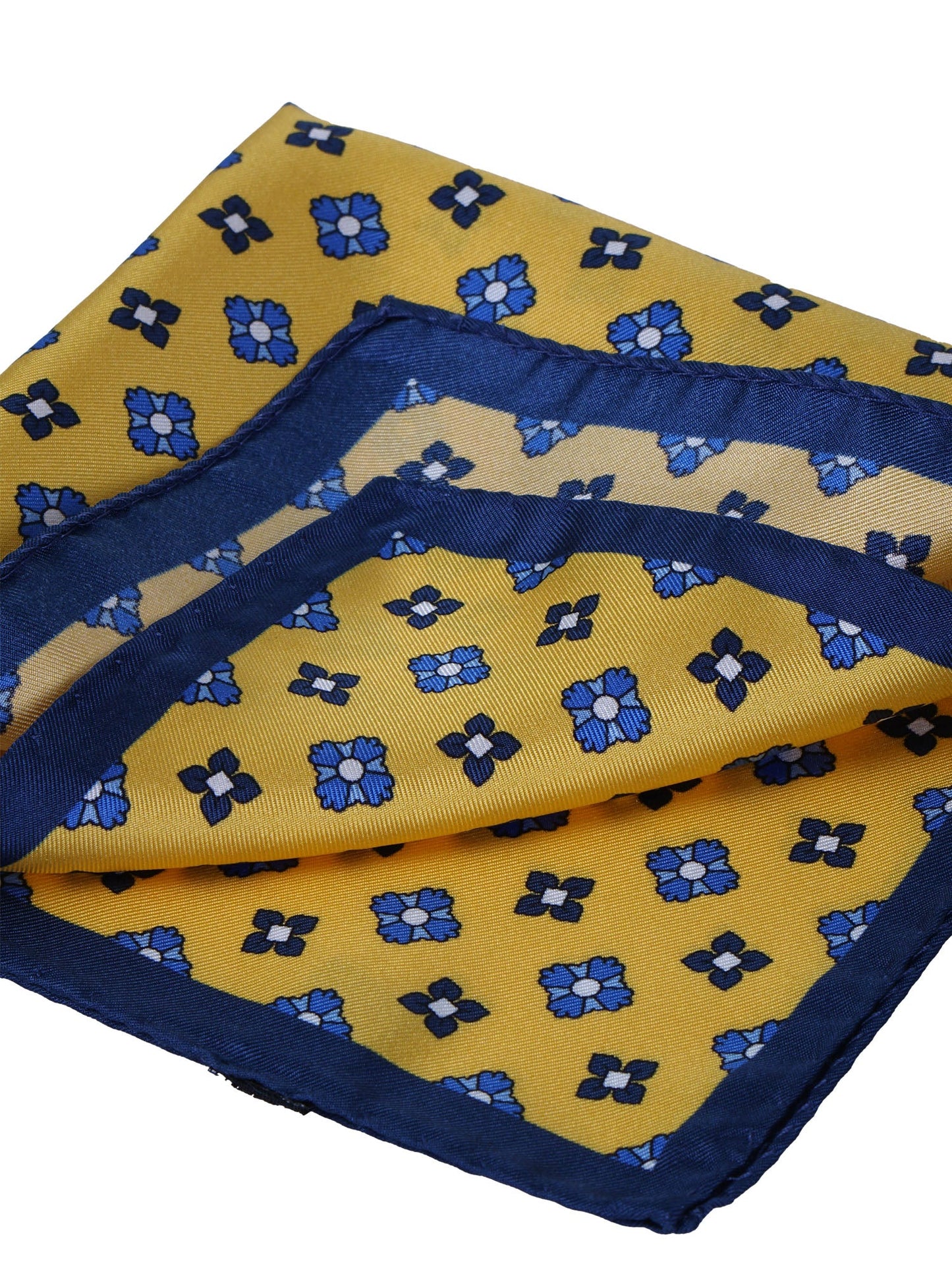 Yellow Silk Pocket Square ENEA
