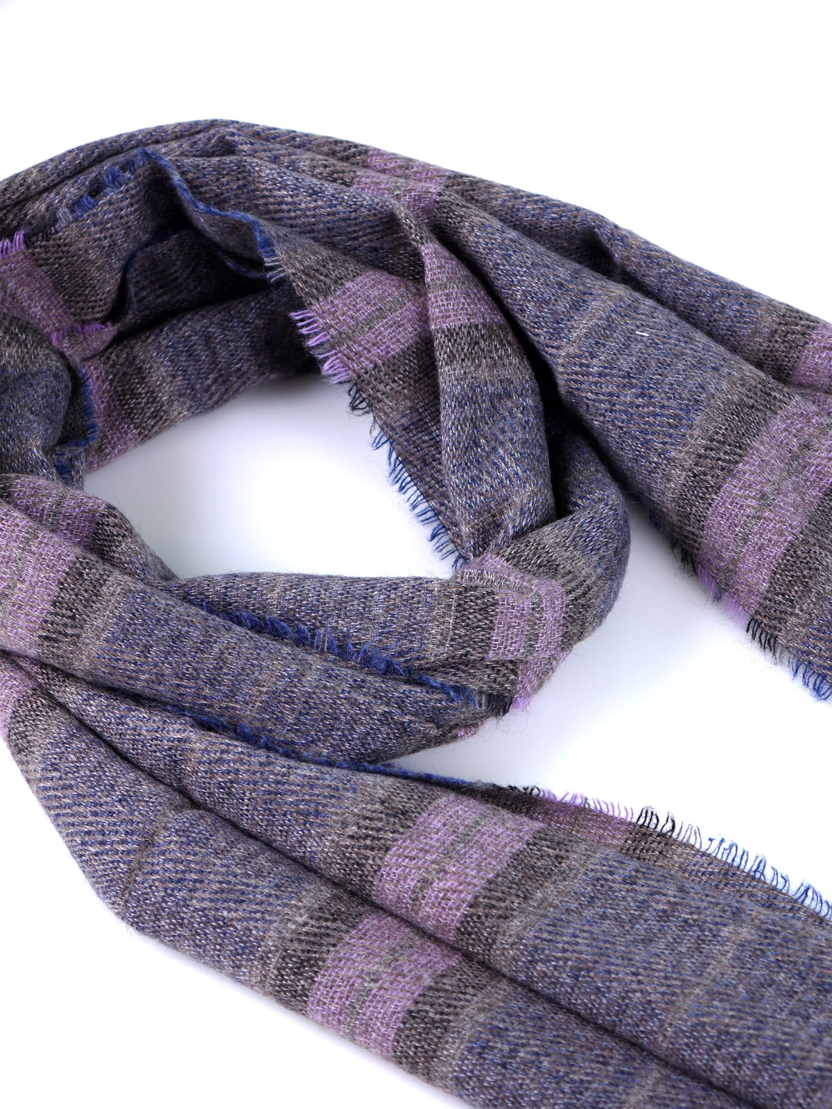 Blue cashmere scarf GESTIX