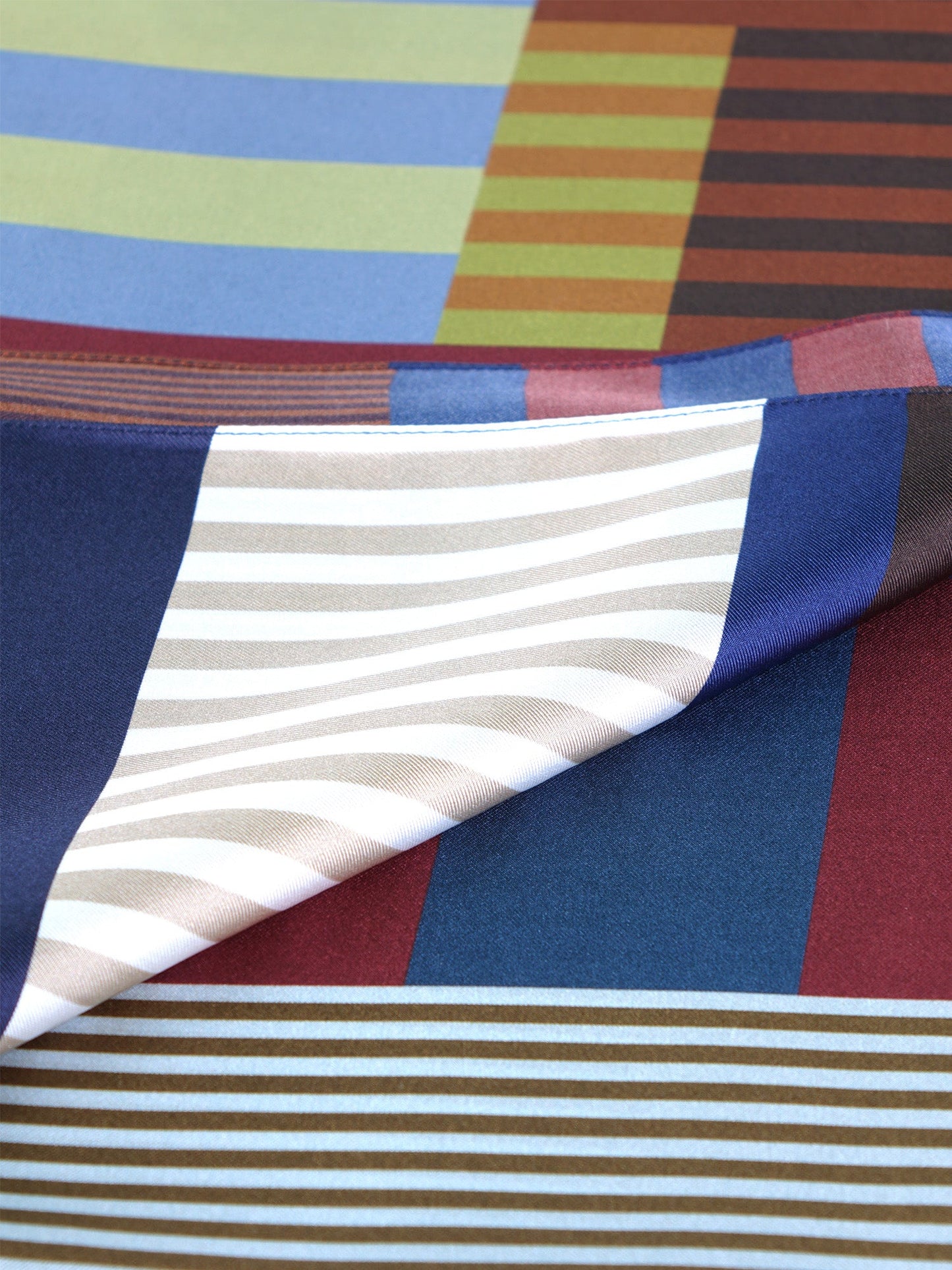 Multicolor Printed Silk Scarf TERESA