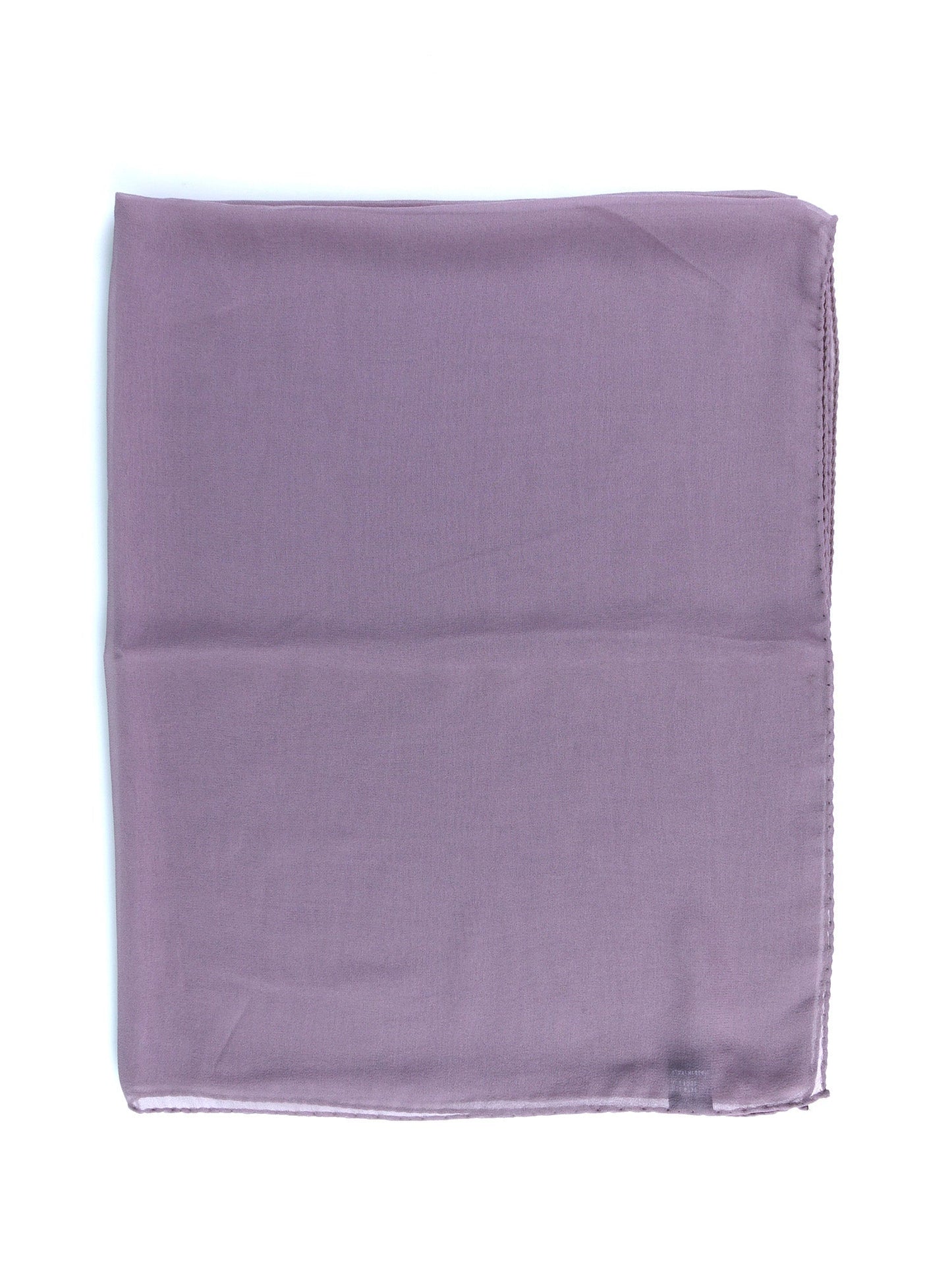 Antique pink pure silk georgette scarf PERLA