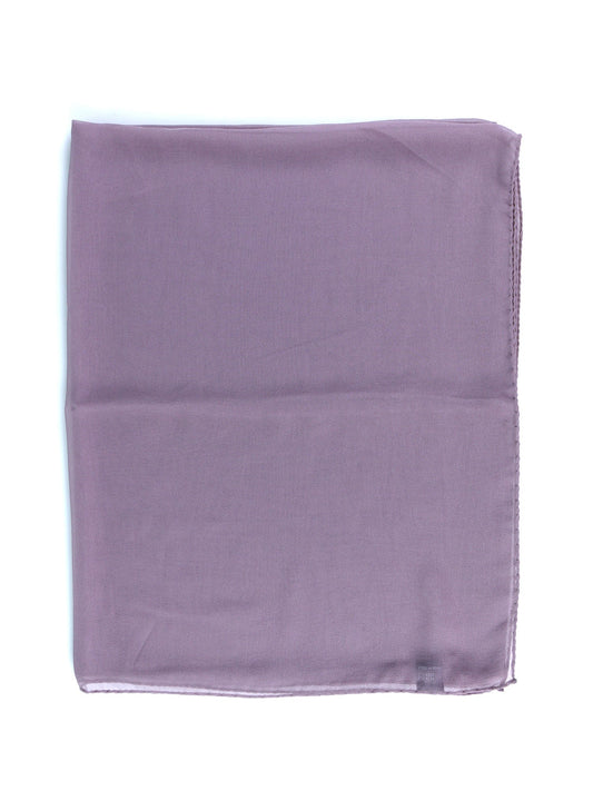 Antique pink pure silk georgette scarf PERLA