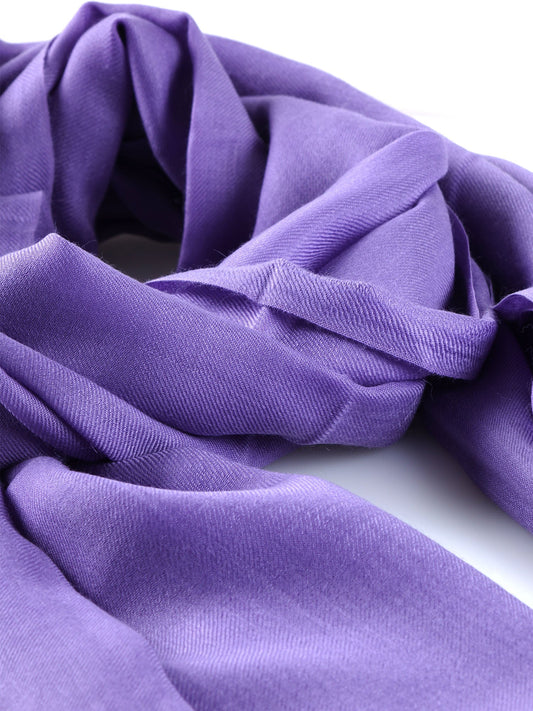Purple Cashmere Scarf PALMA
