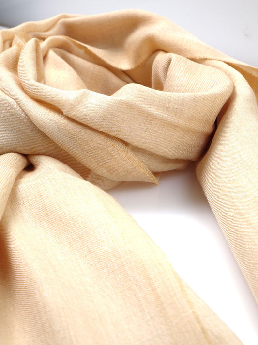 Yellow Cashmere Scarf PALMA