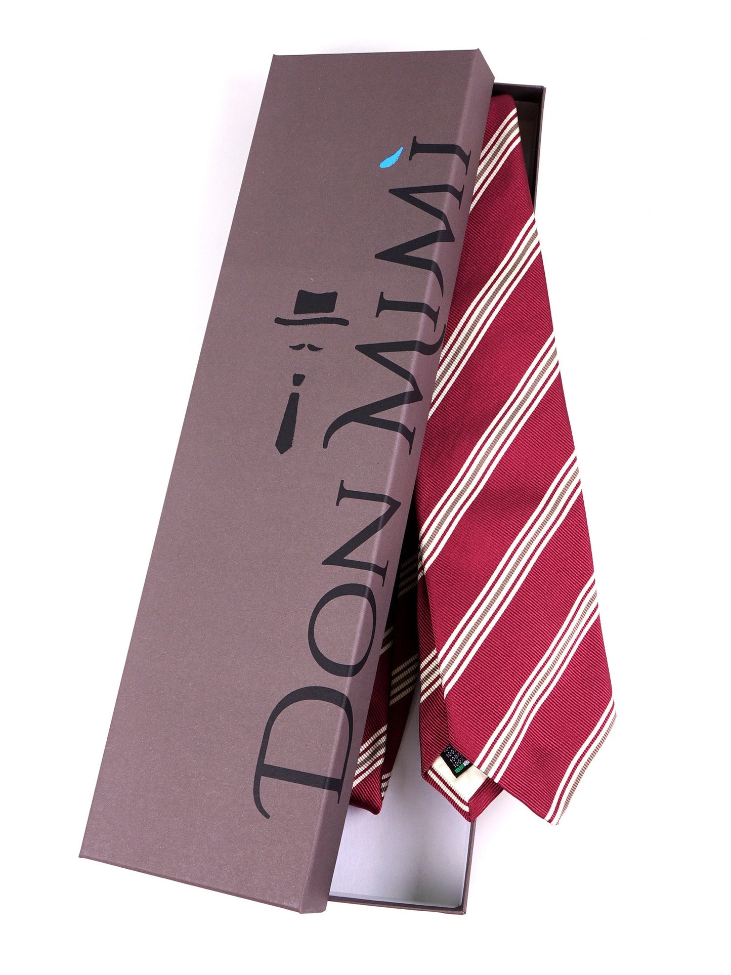 VERTUS 3-fold tie in Pink jacquard silk