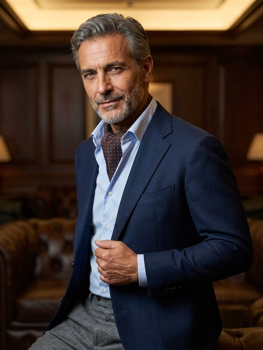 Ascot uomo VADENA marrone