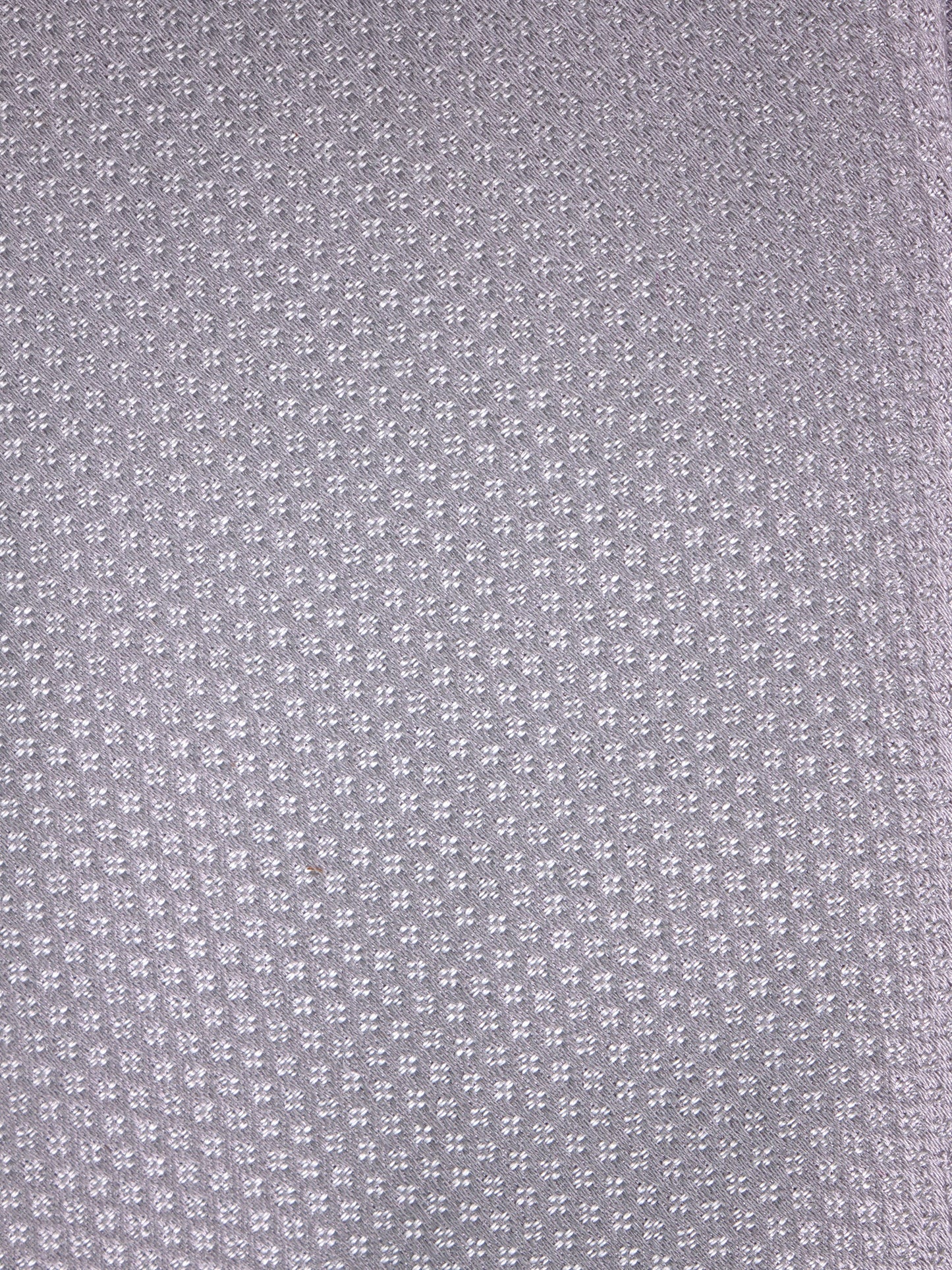 3 Fold Tie grey ASHFORD woven silk