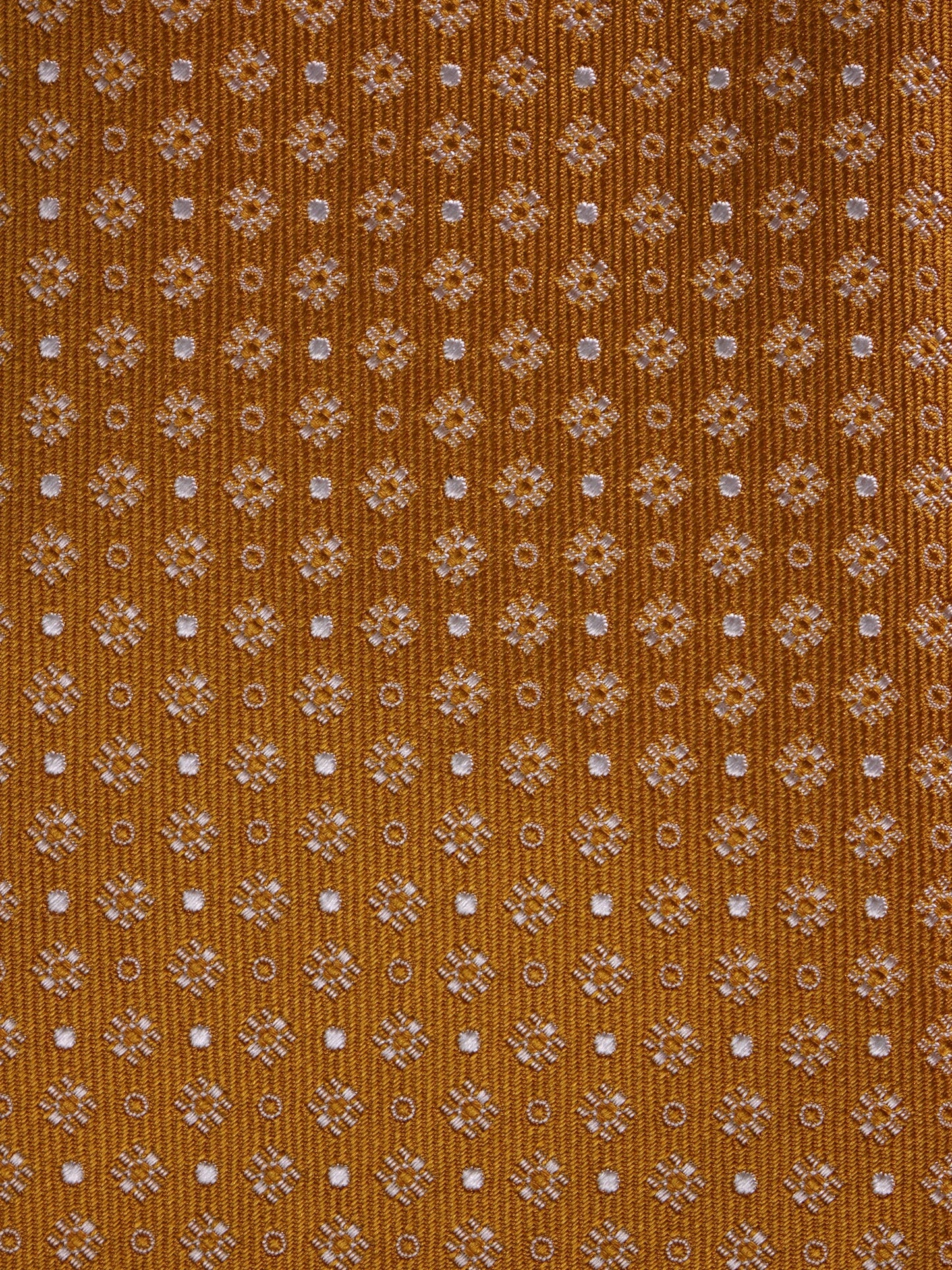 3-fold gold tie AURA woven silk