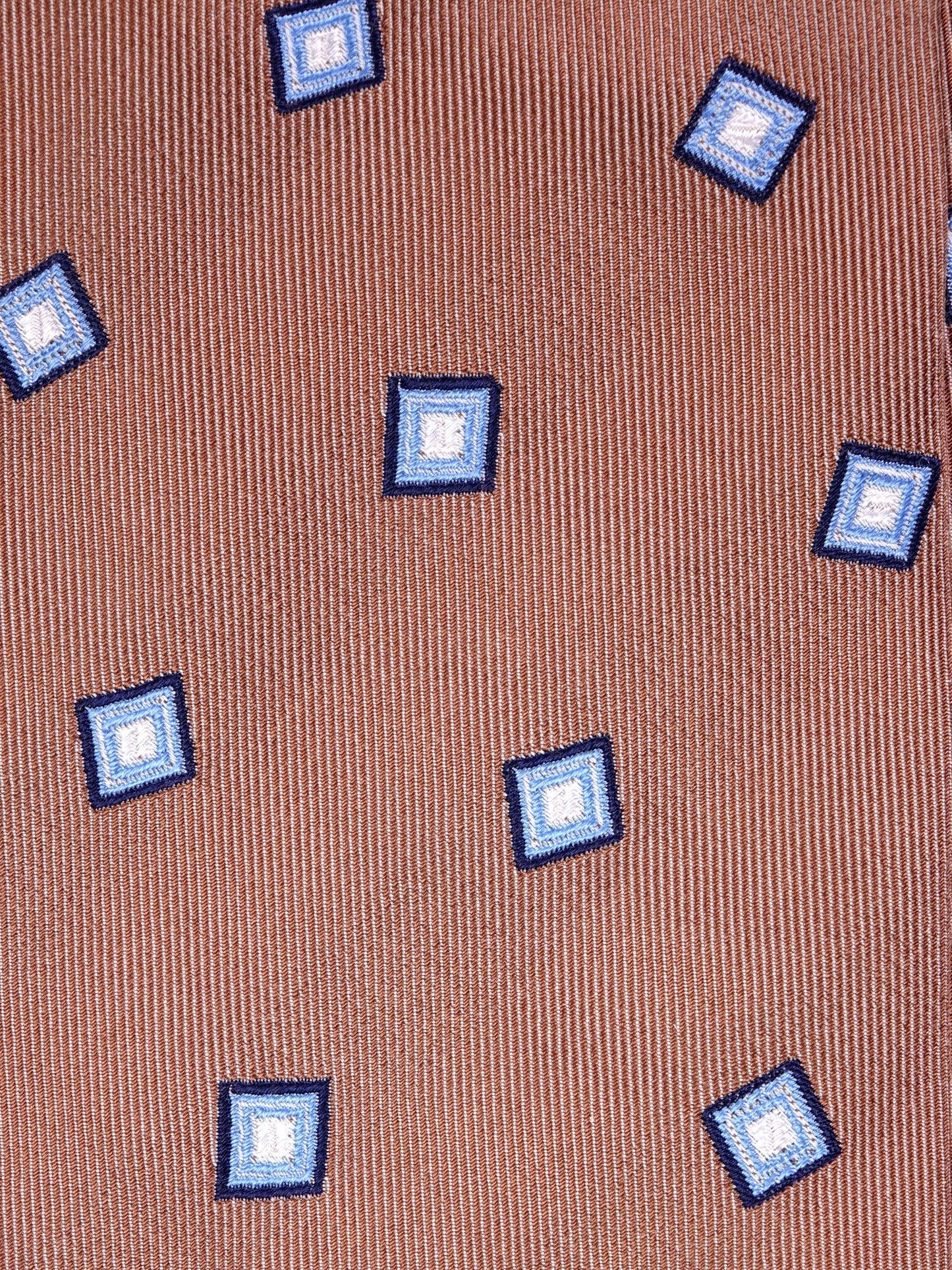 3 folds tie BIRDIE silk\cotton camel