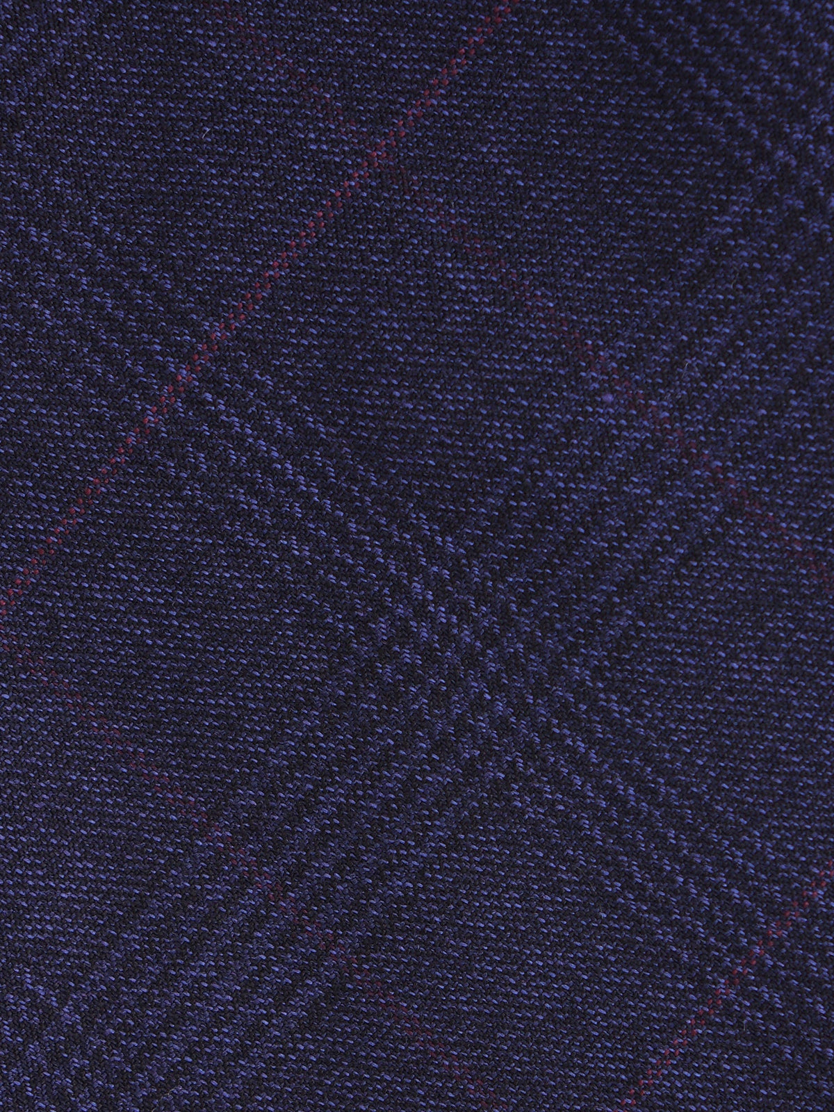 Navy blue pure wool 3-fold tie COLSUN