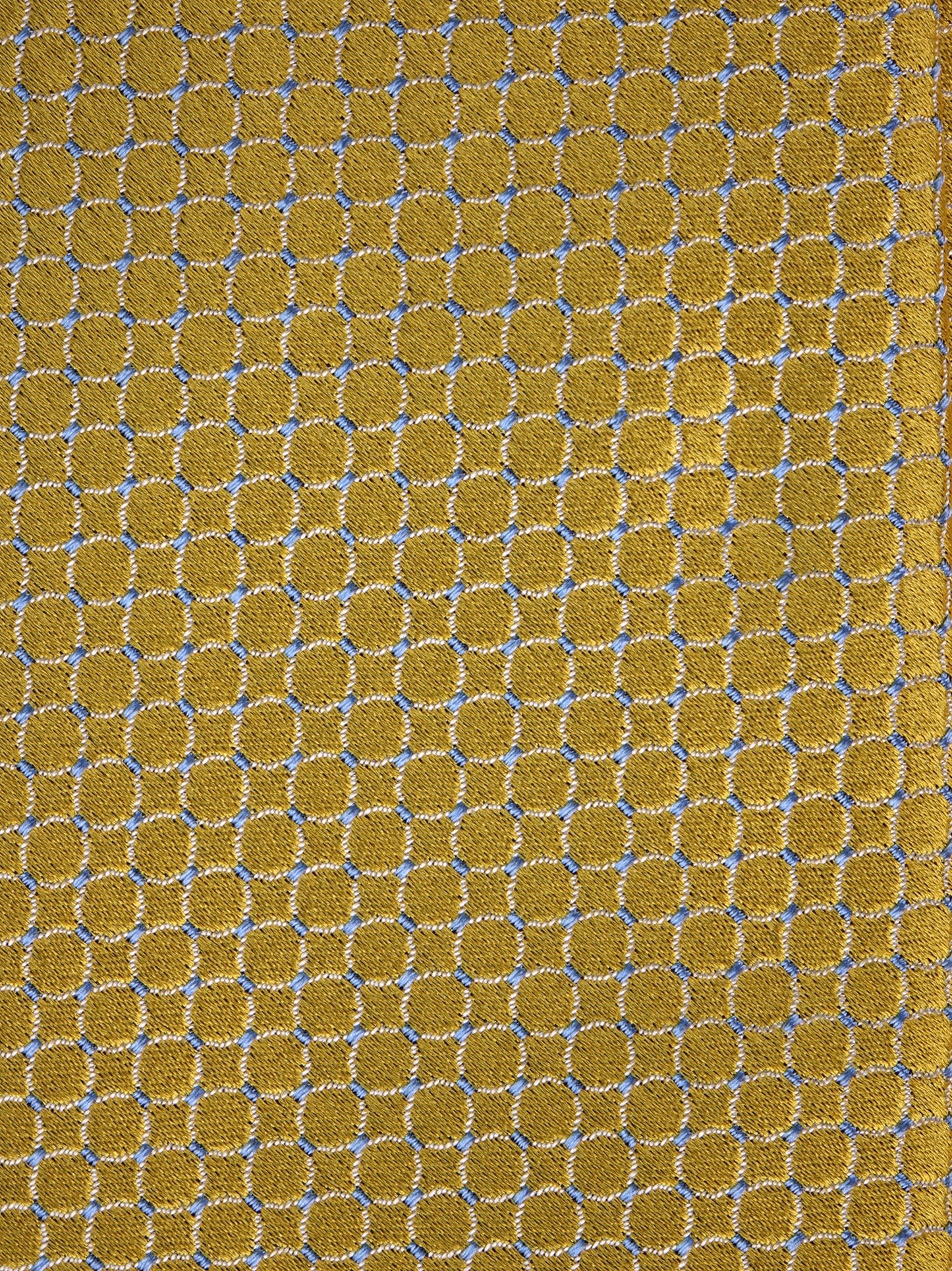 CONNORS 3-fold tie in gold woven silk