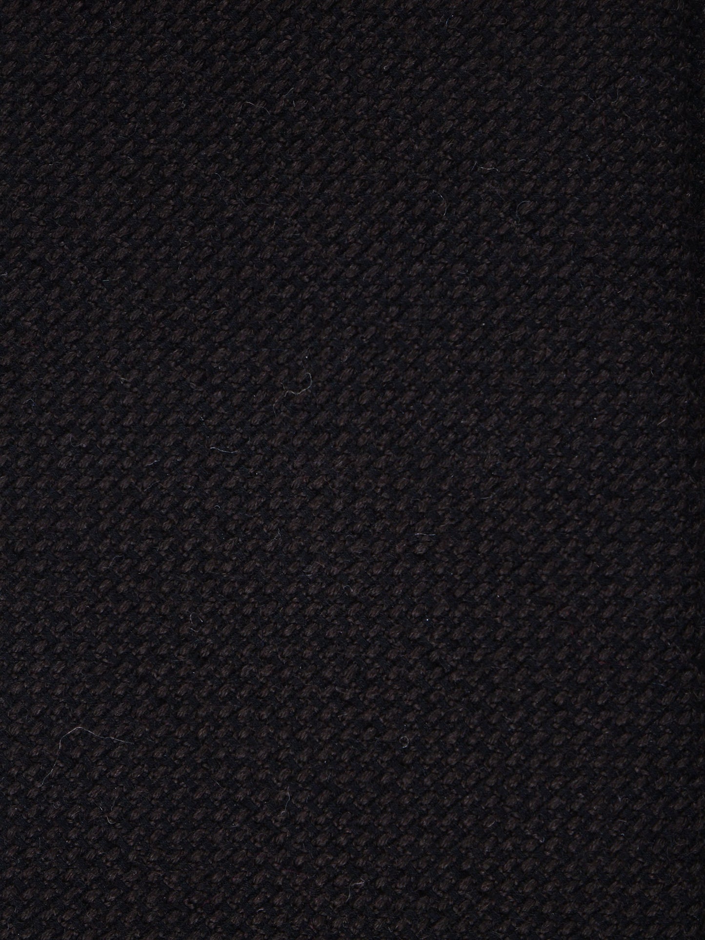 Dark Brown 3 Fold Silk/Wool Tie SAVINA