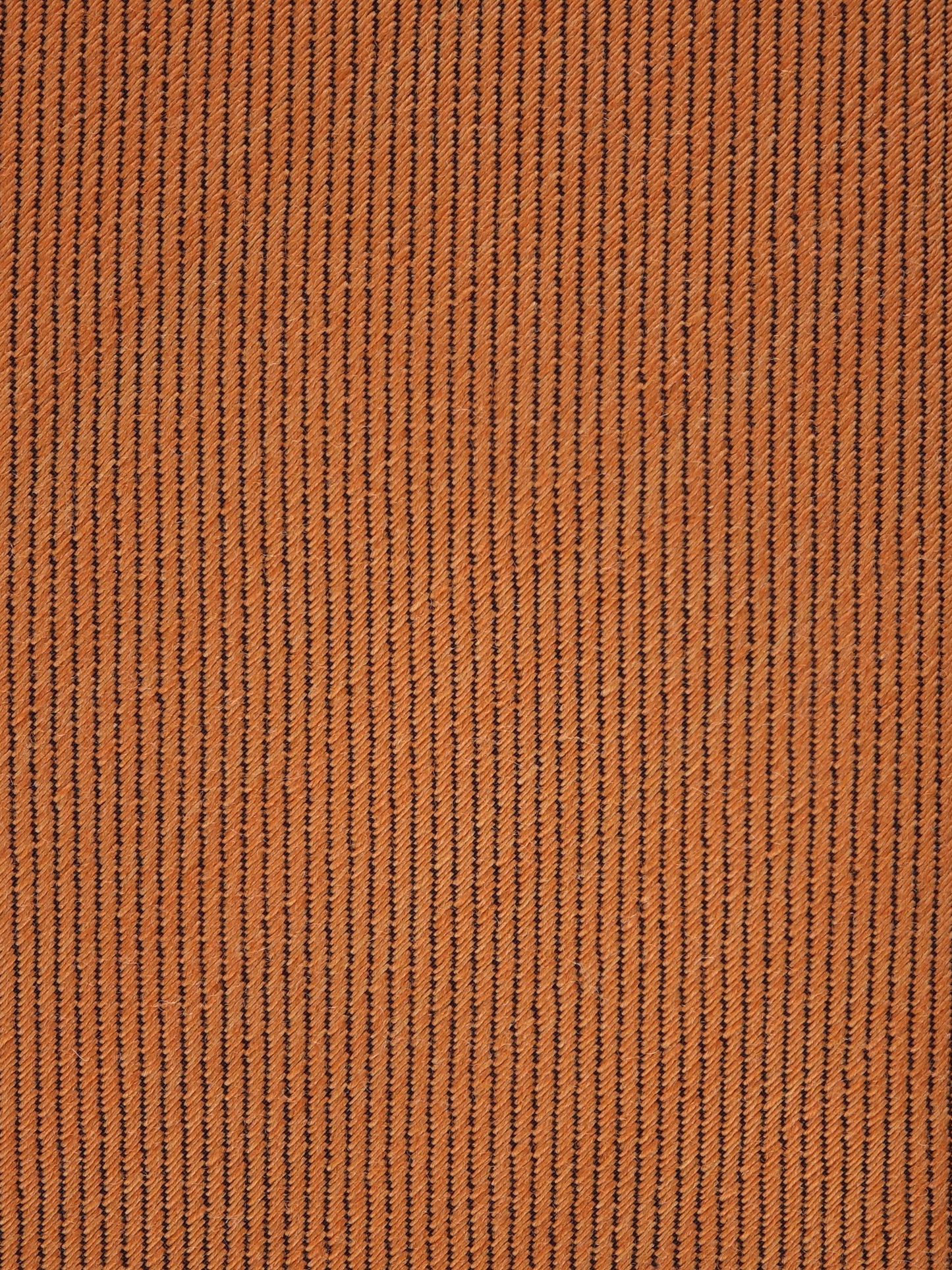 Orange 3 Fold TINA Tie in wool/silk