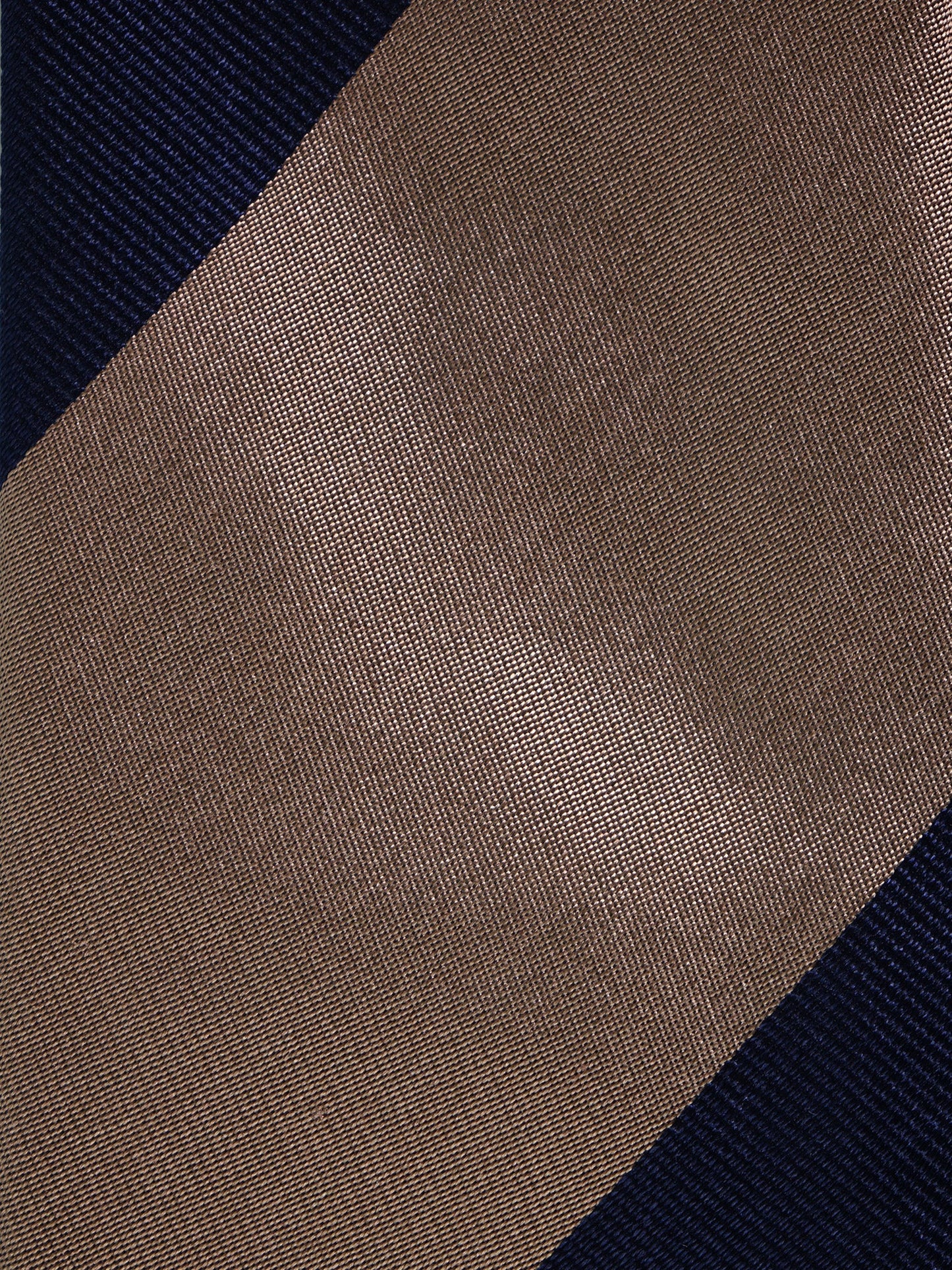 3 Fold beige silk Woven tie PAOLA