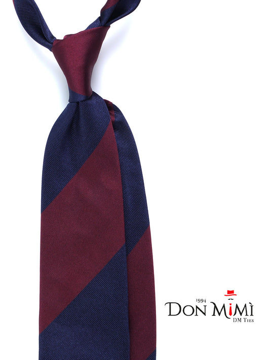 Burgundy 3 Fold Silk Tie PAOLA