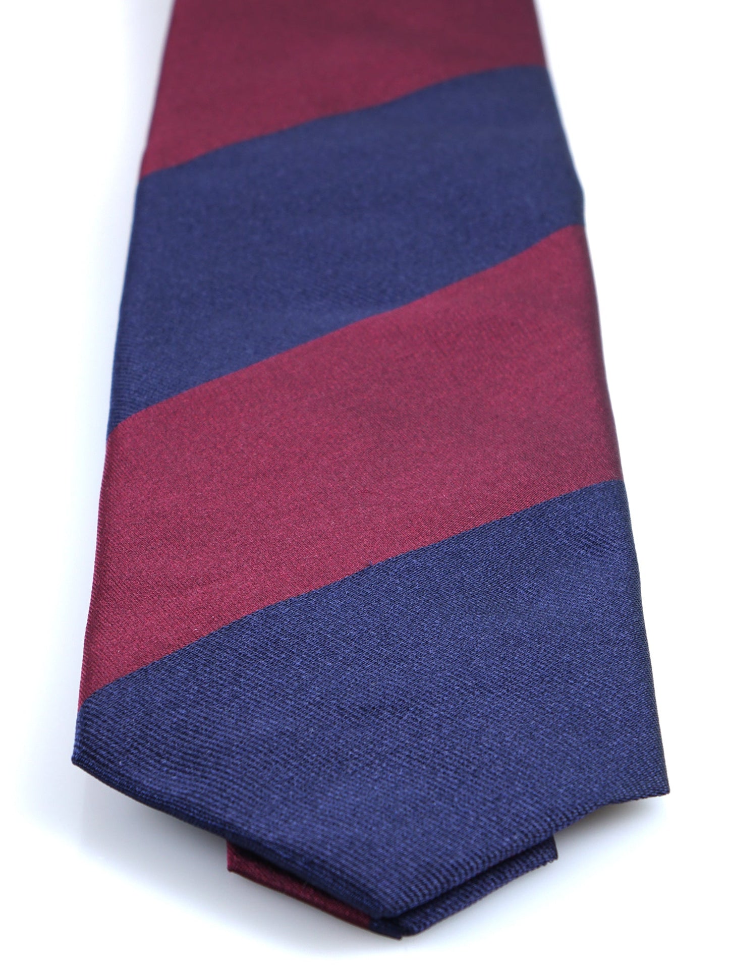 Burgundy 3 Fold Silk Tie PAOLA