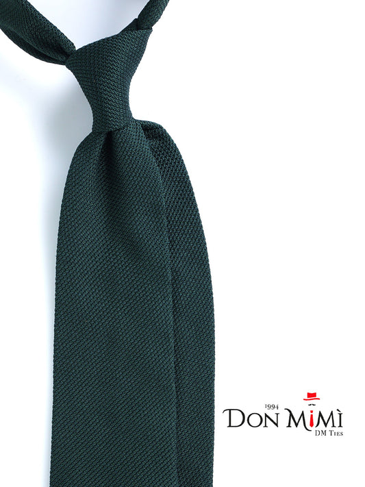 3 Fold Tie ONICE Silk Genadine Forest Green