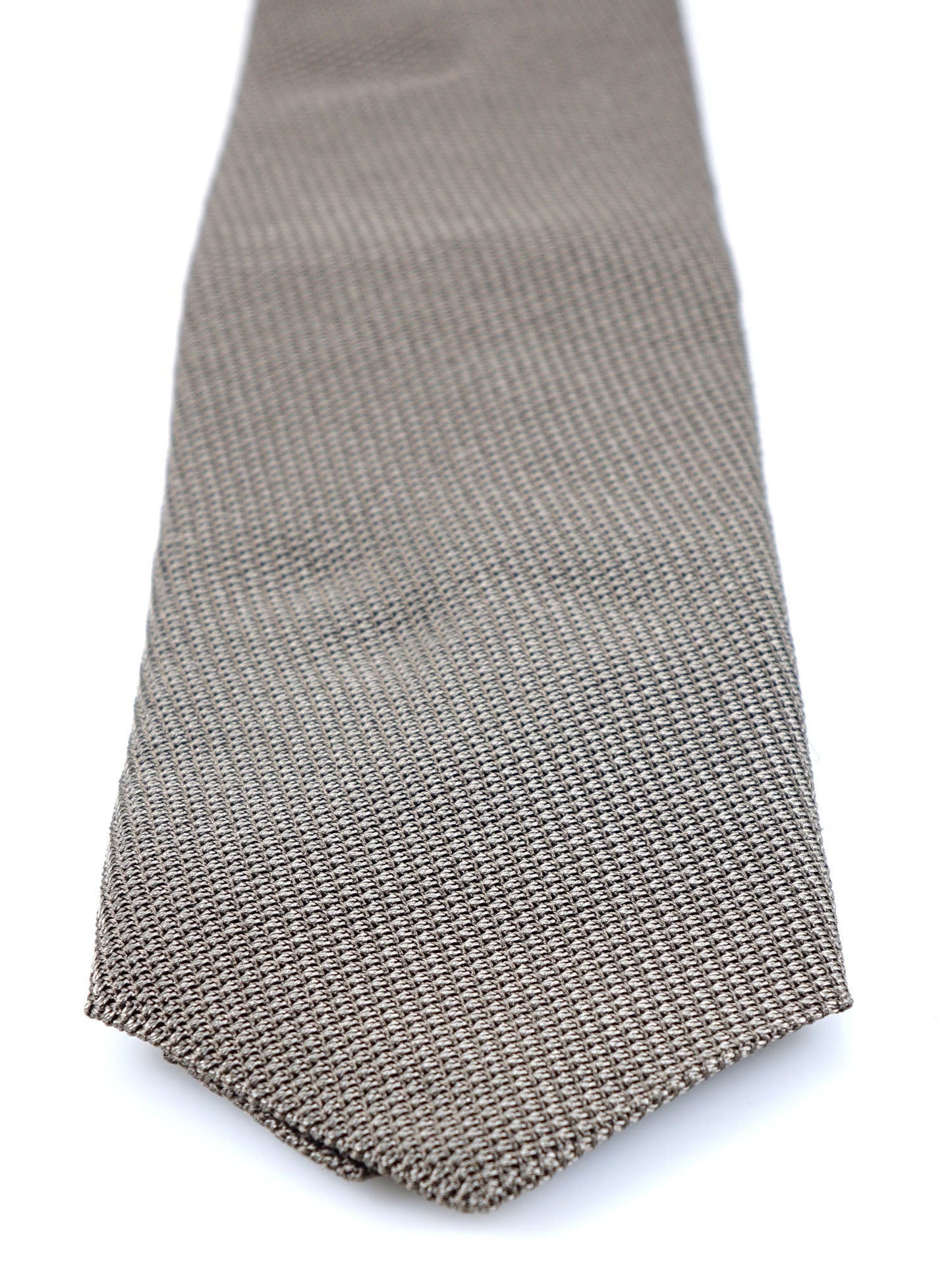 3 Fold Tie ONICE grenadine silk Grey