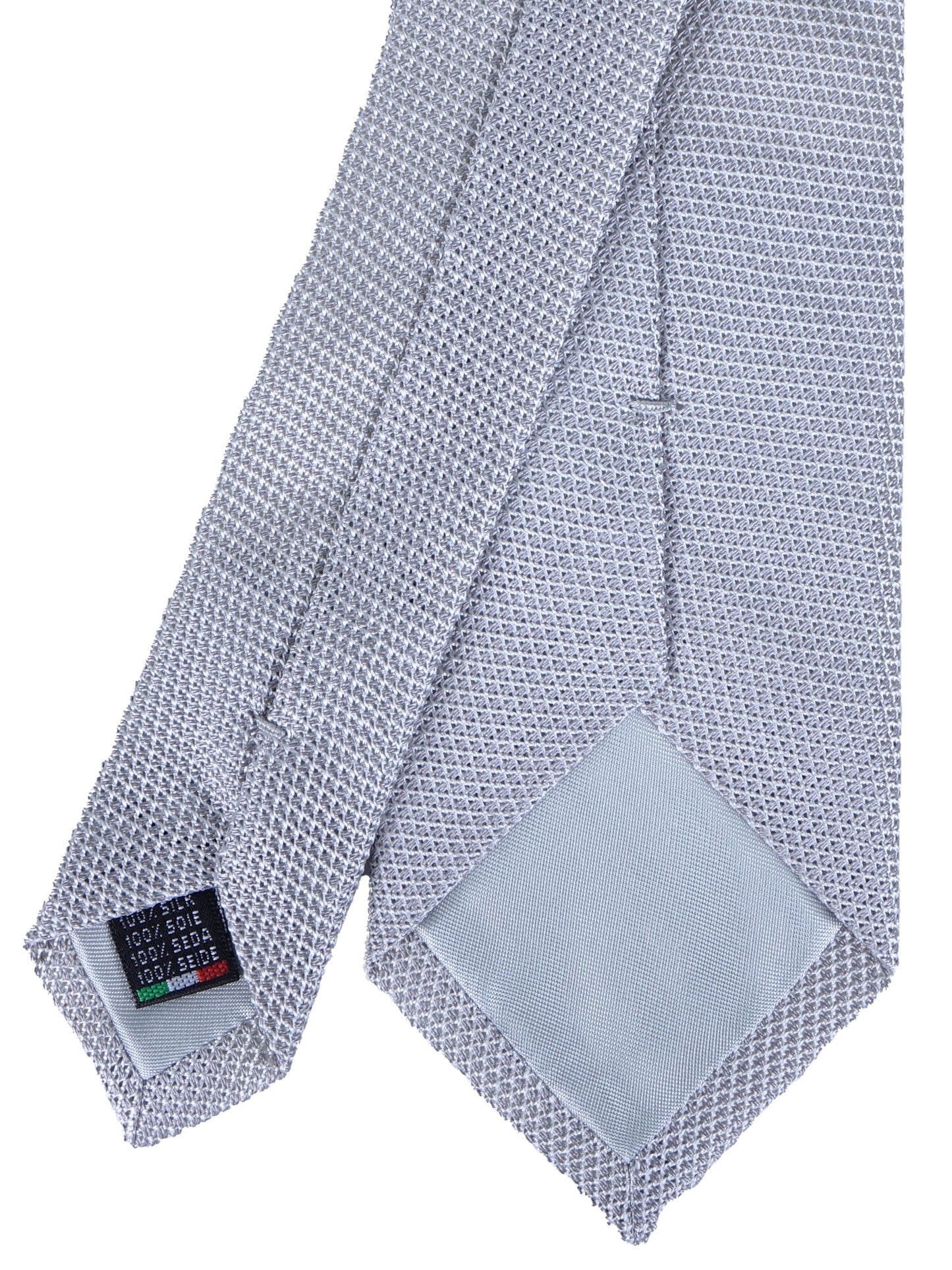 3 fold tie ONICE Silk genadine Gray