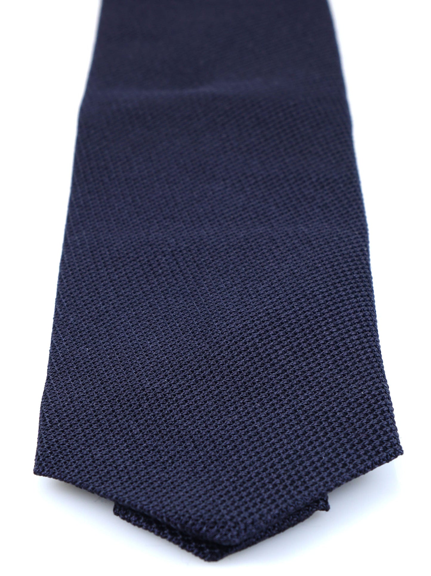 3 Fold Tie ONICE Dark Blue grenadine silk