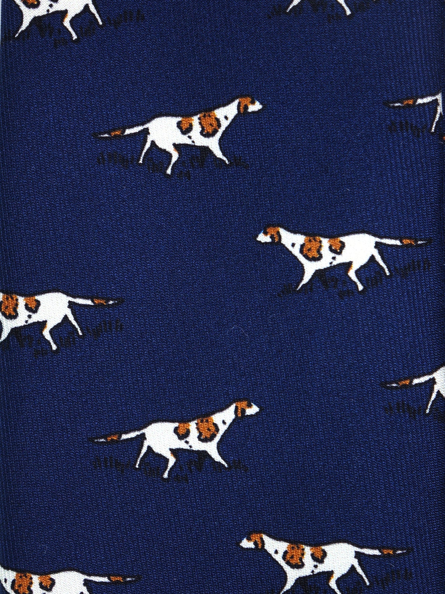Blue 3 Fold SEGUGIO Tie in Printed English Silk