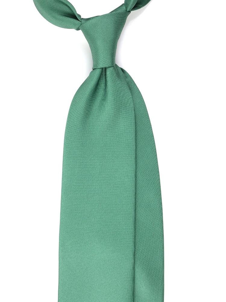 Light green 3-fold DACCA tie in luxury printed silk