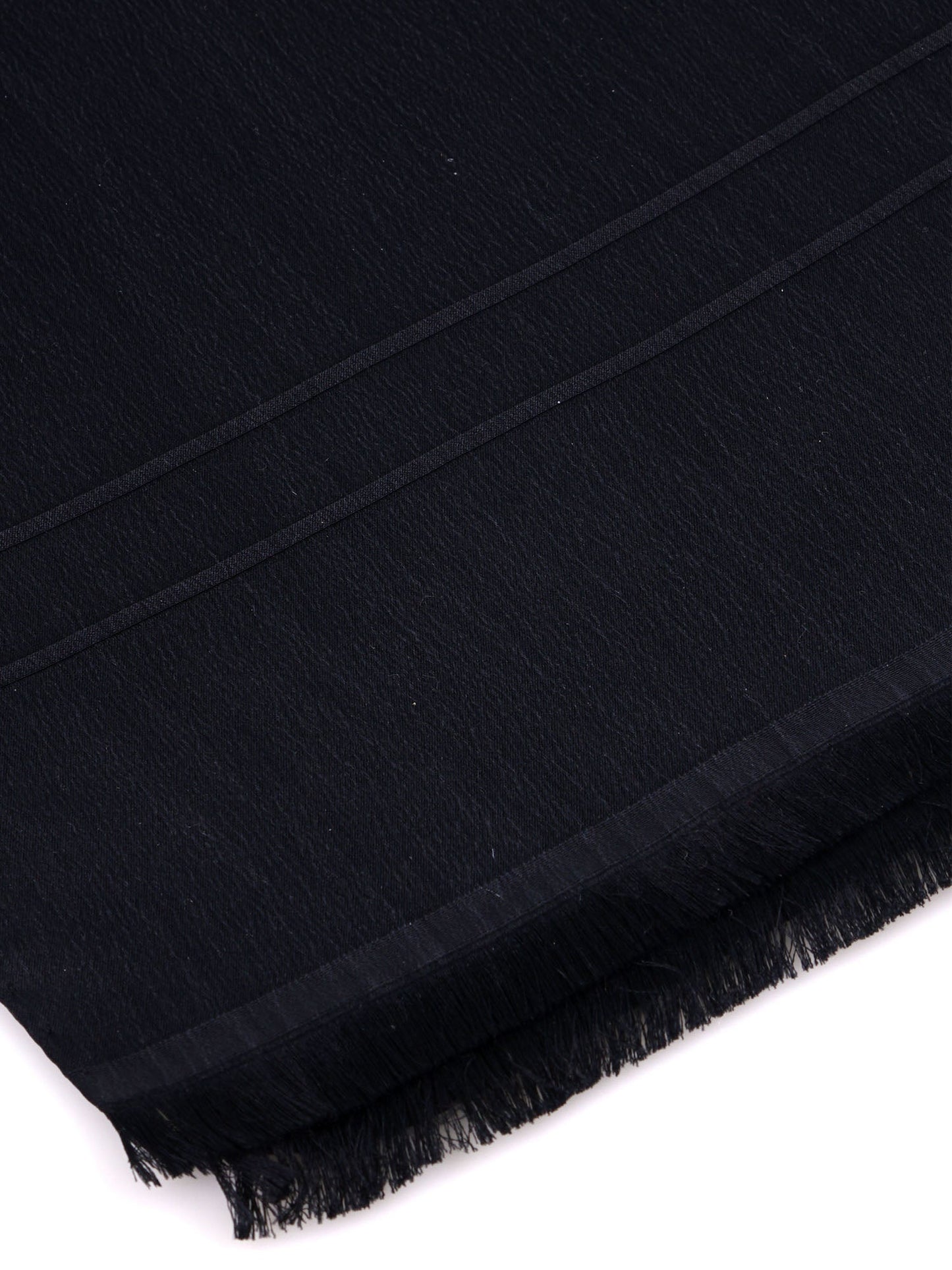 DANIEL silk scarf in black