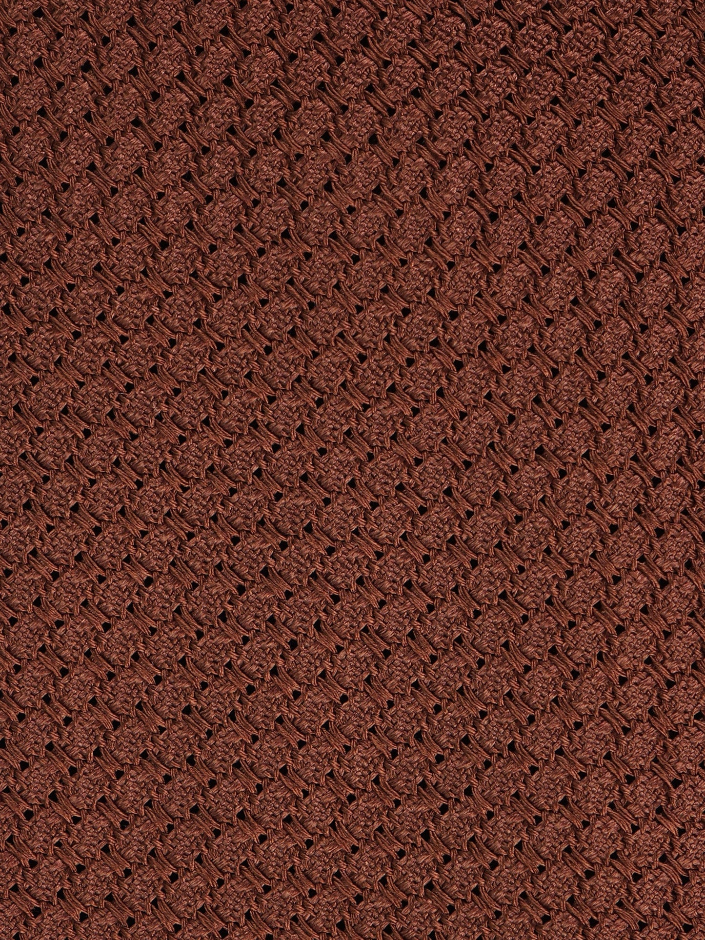 DEX 3-Fold Light Brown Silk Genadine Tie