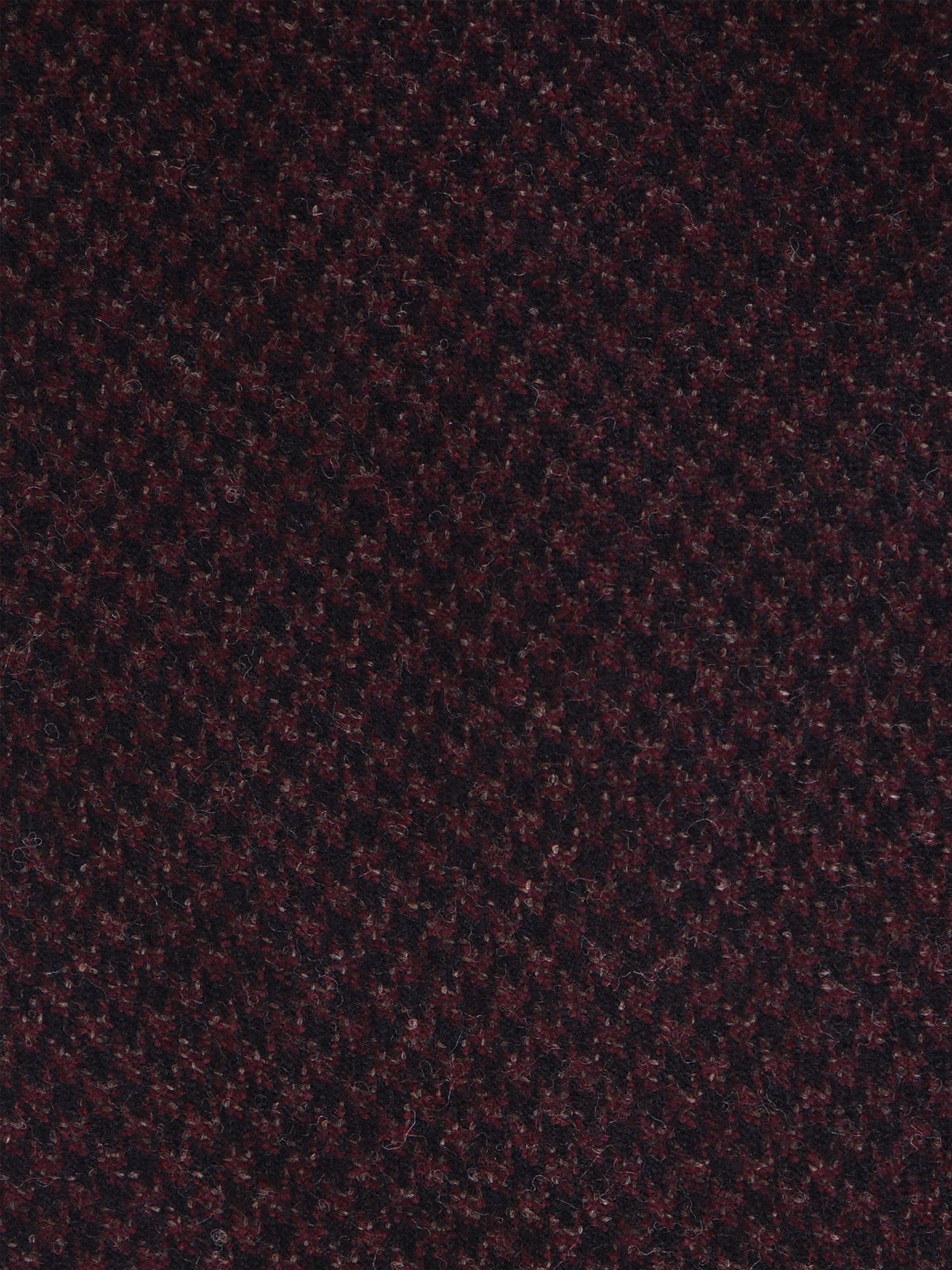 Brown pure wool 3-fold tie FURT