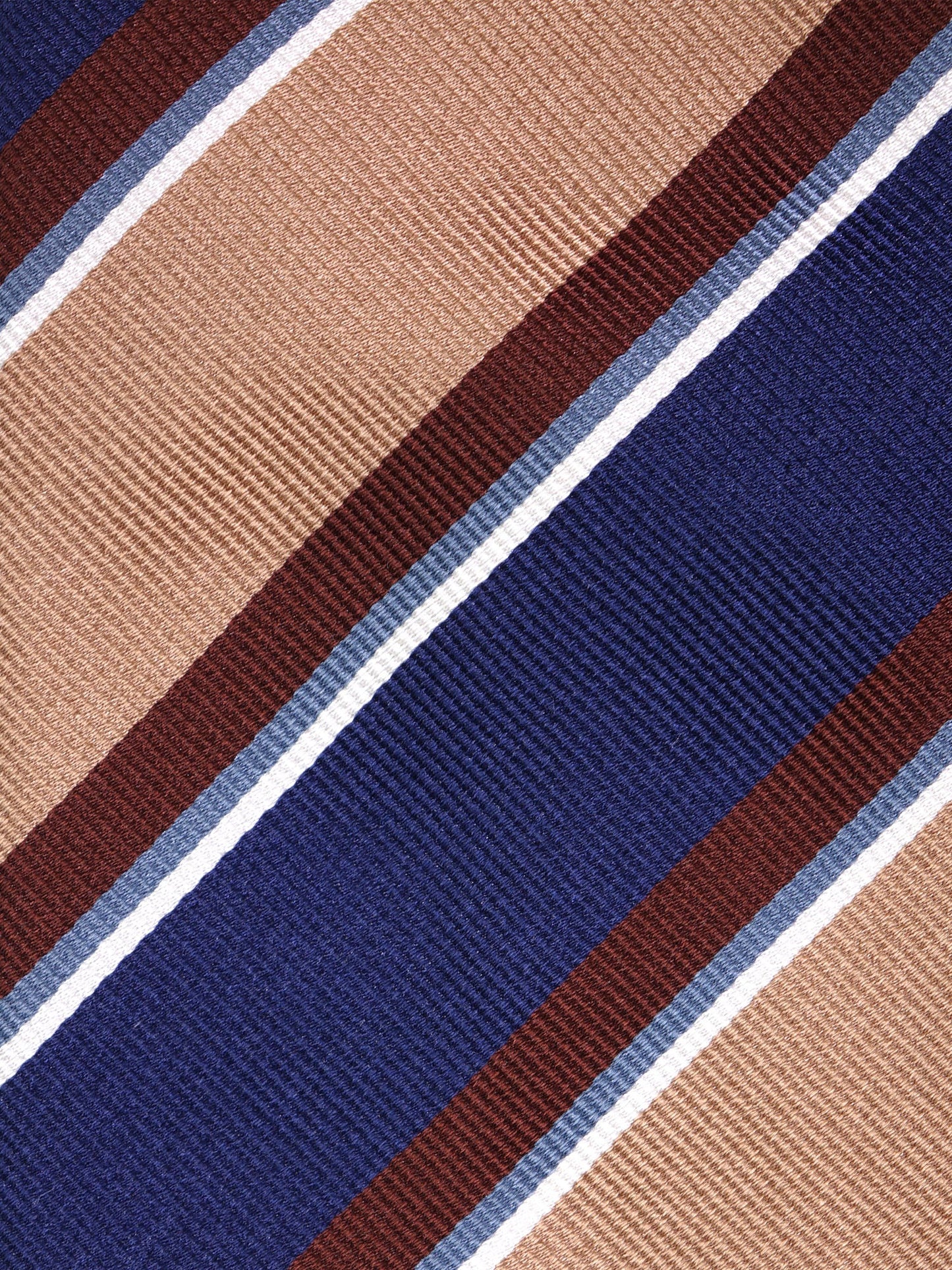 GUS 3-fold tie in Beige jacquard silk