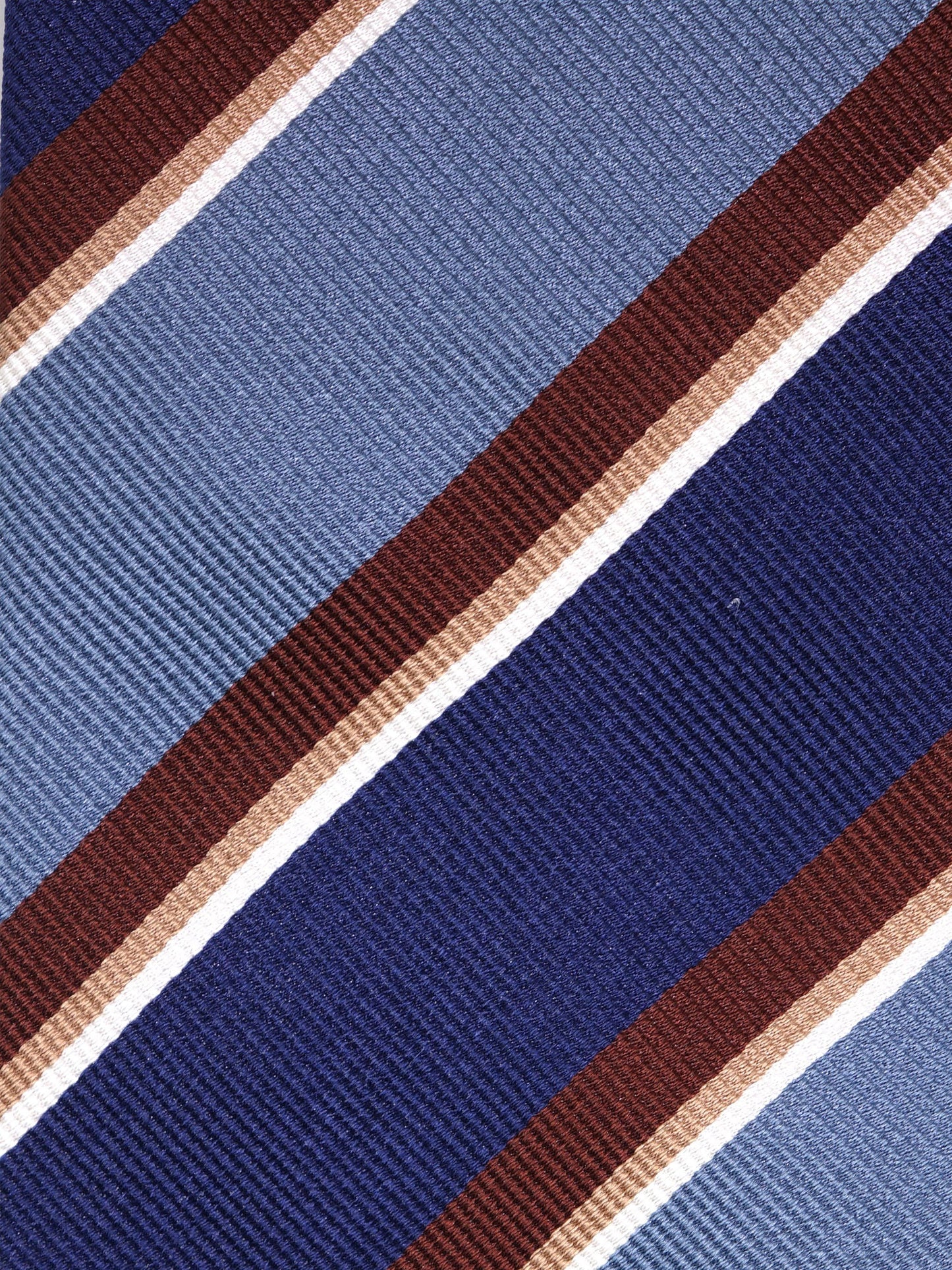 GUS 3-fold tie in dark blue jacquard silk