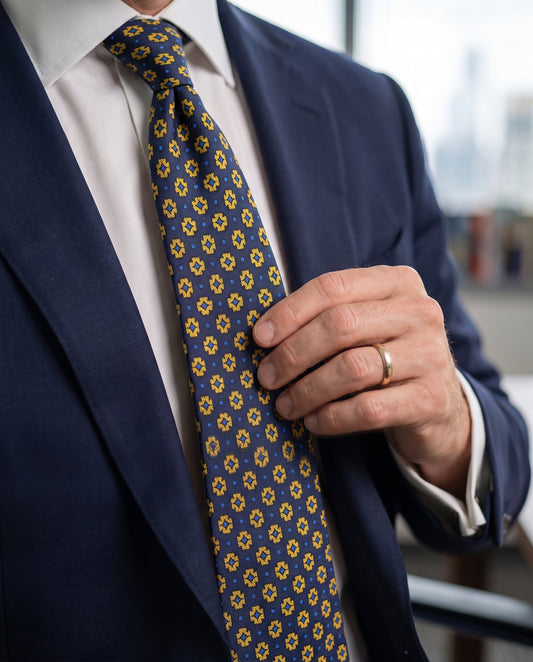 TWILL SILK 17 TIE-3422