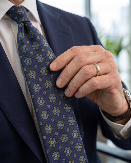 TWILL SILK 17 TIE-3418