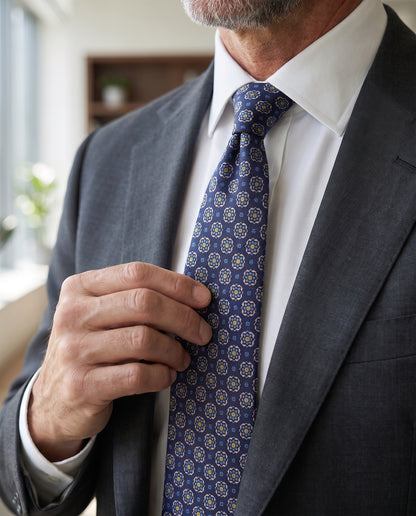 TWILL SILK 17 TIE-3423