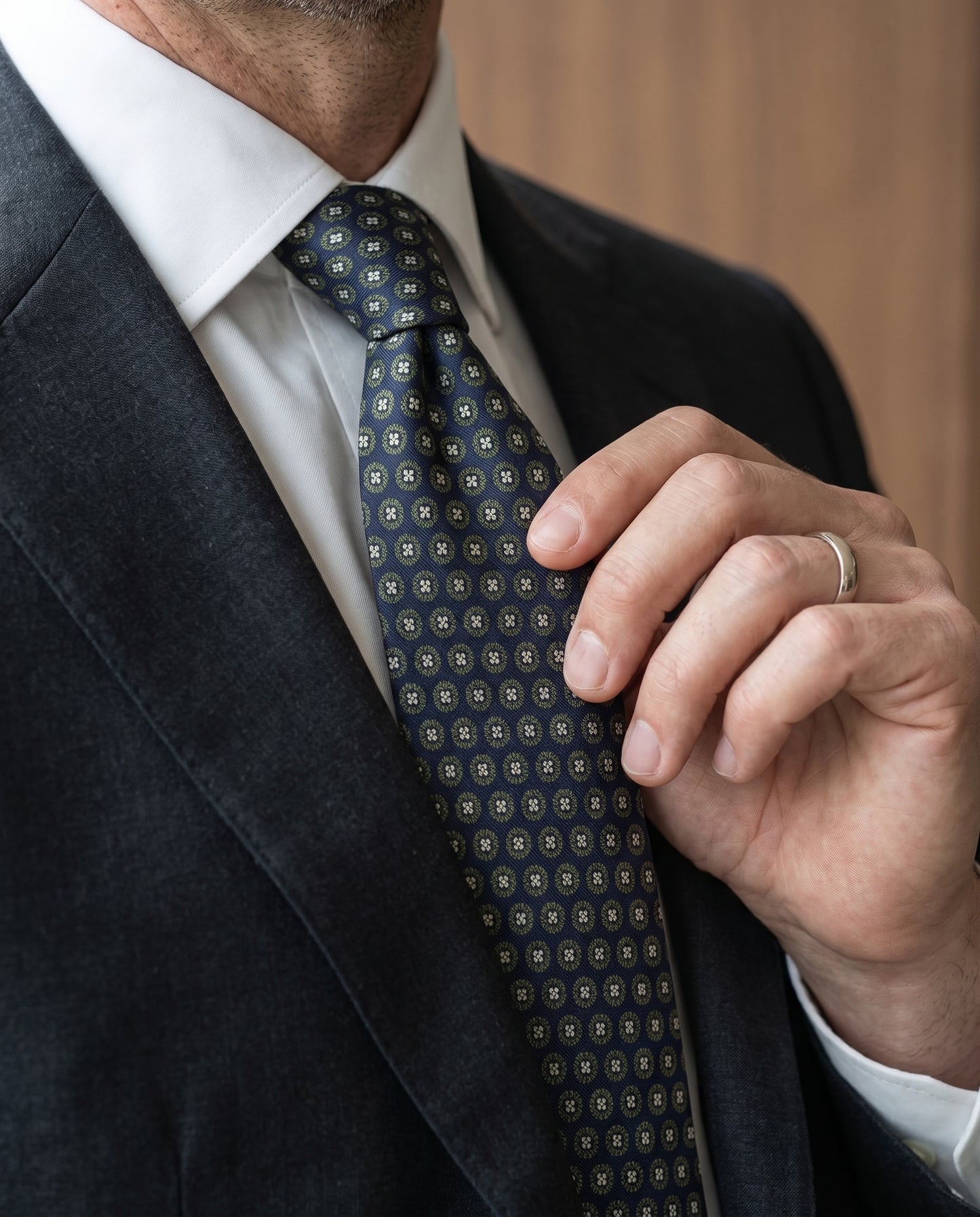 TWILL SILK 17 TIE-3419