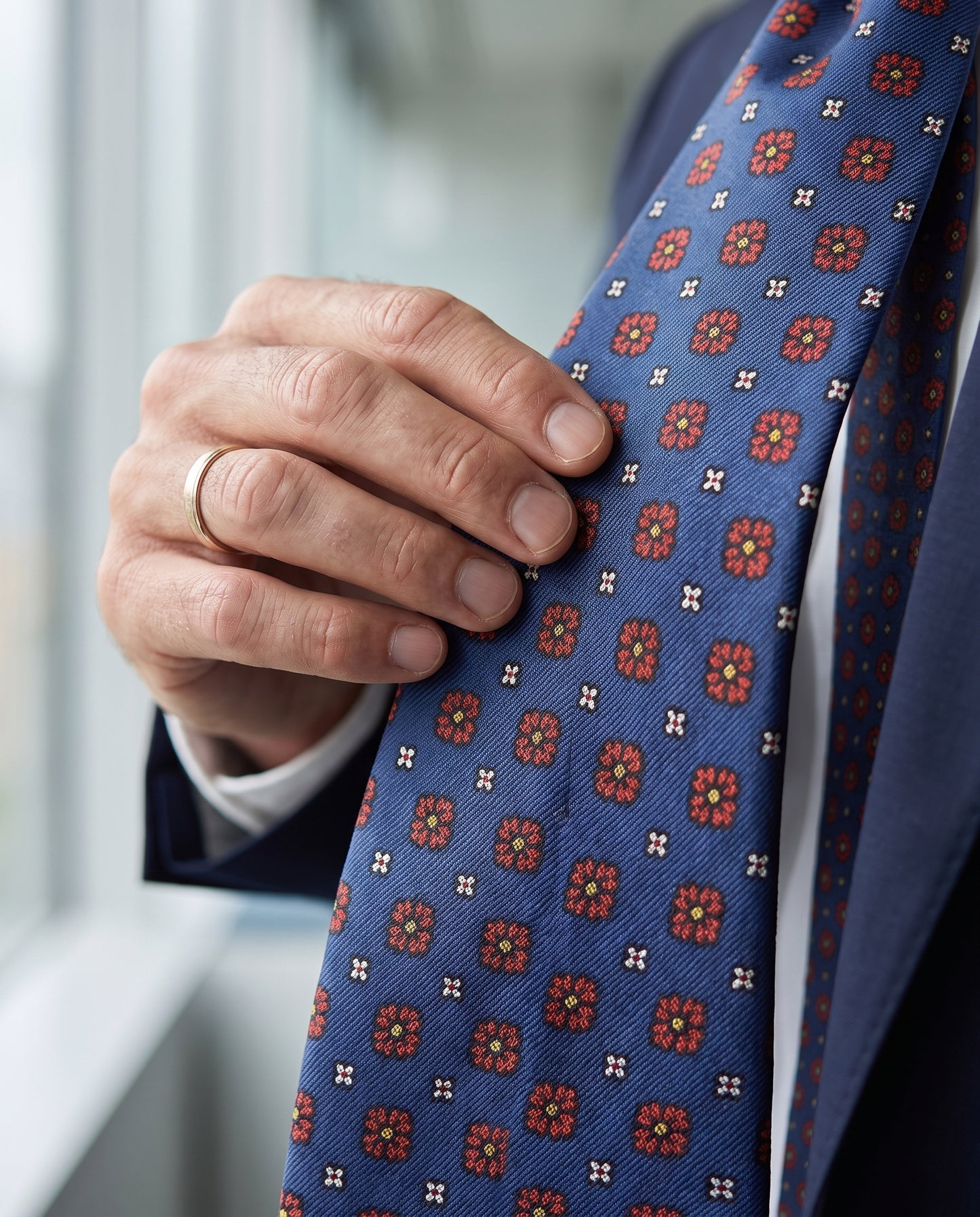 TWILL SILK 17 TIE-3433